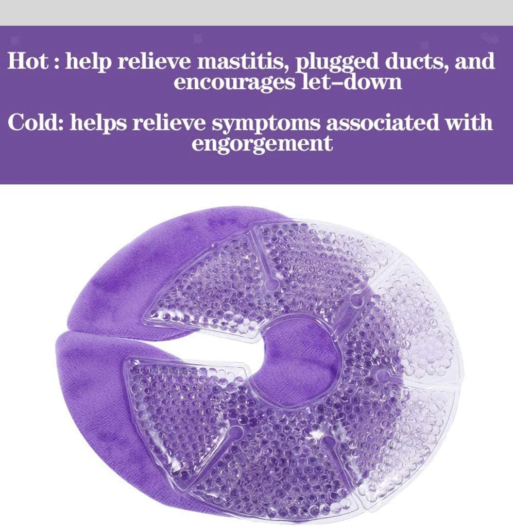 Dolson Hot and Cold Breast Therapy with Soft Fabric 2 Packs Hot and Cold Breast Pack Reusable image number 5