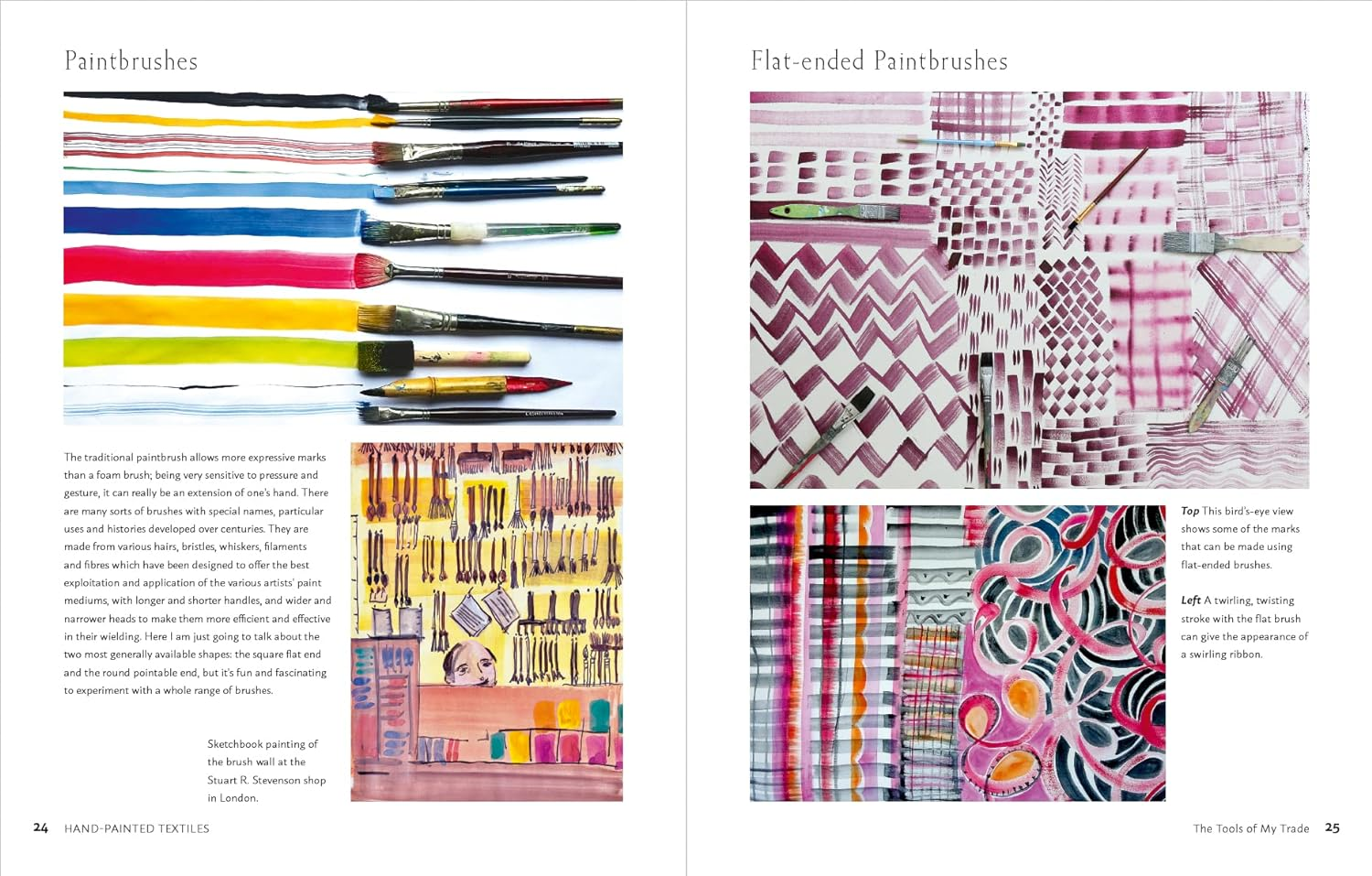 Hand-Painted Textiles: a Practical Guide to the Art of Painting on Fabric image number 2