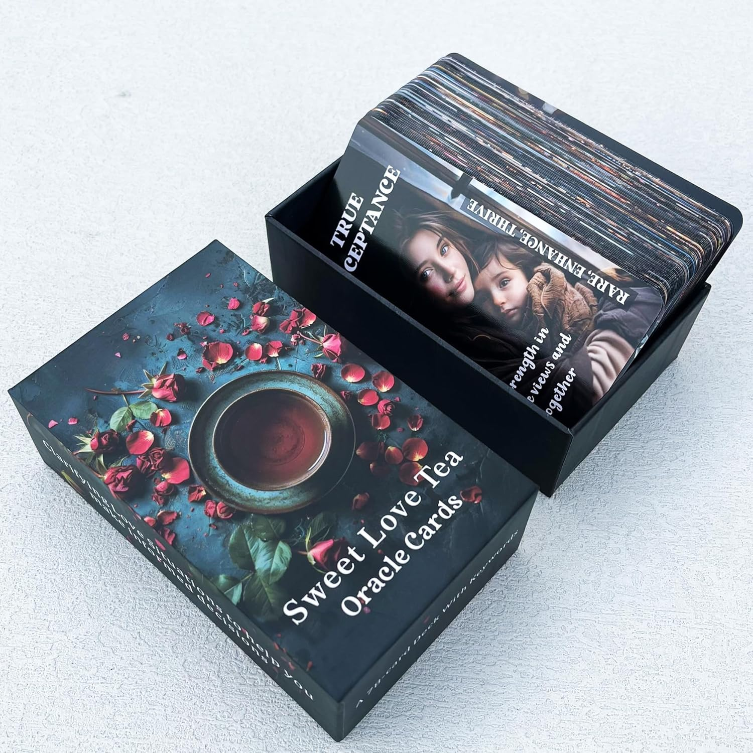 Sweet Love Tea Soulmates Oracle Deck - Romance Love Tarot Cards for Life Relationships, Beginners image number 5