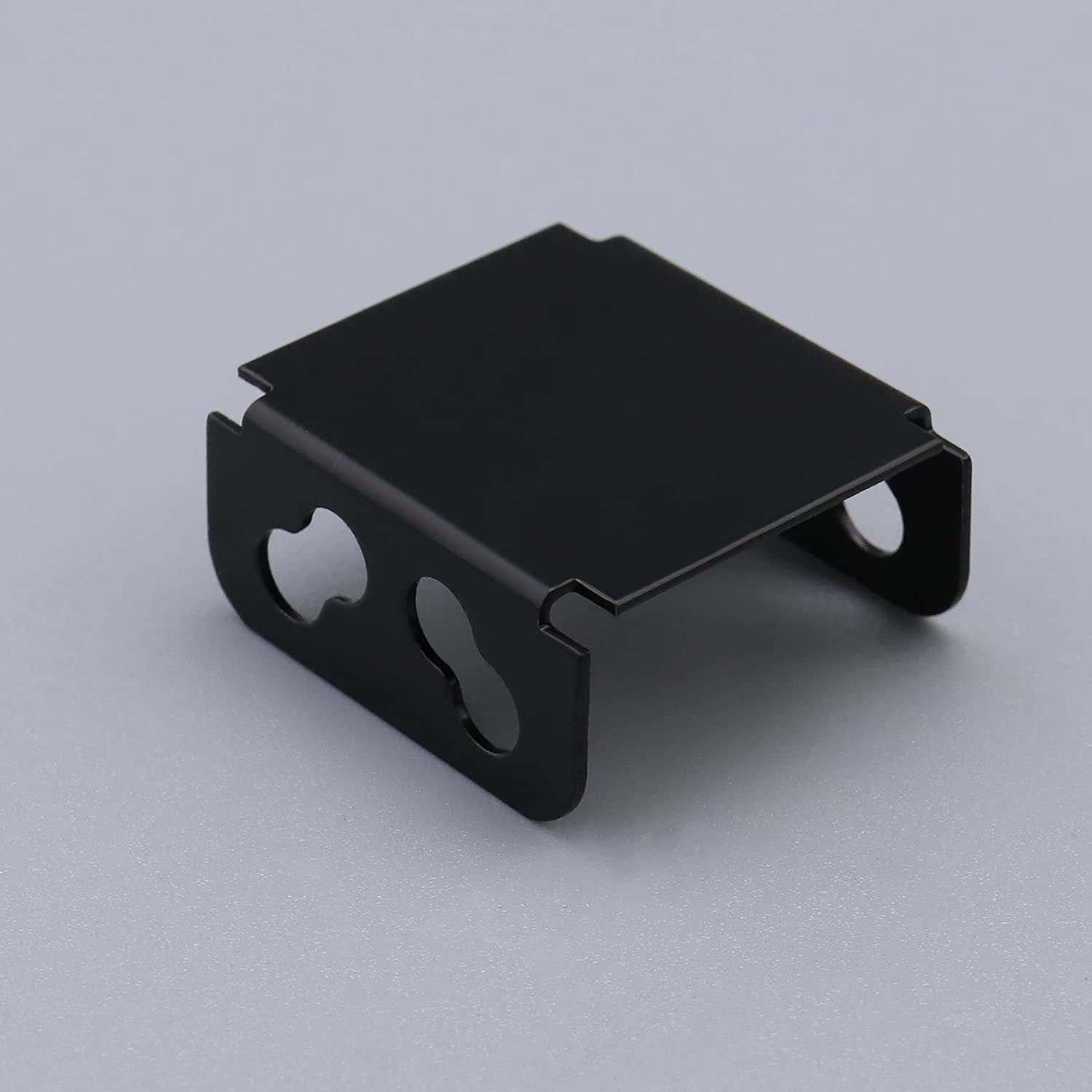 Ecsing PCI Slot Bracket Dual Fan Mount Rack GPU Bracket for Mounting One/Two 120Mm Computer Case Fans Computer Radiator Holder Black Metal image number 2