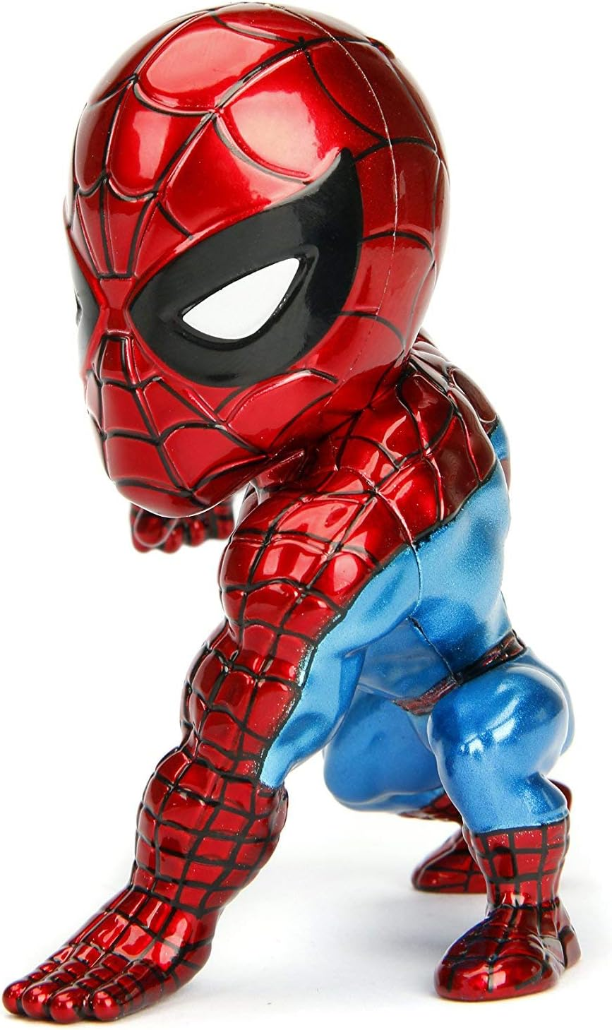 Jada Toys Metalfigs Classic Comics Spider-Man Die-Cast Metal Action Figure, 4-Inch Height image number 5