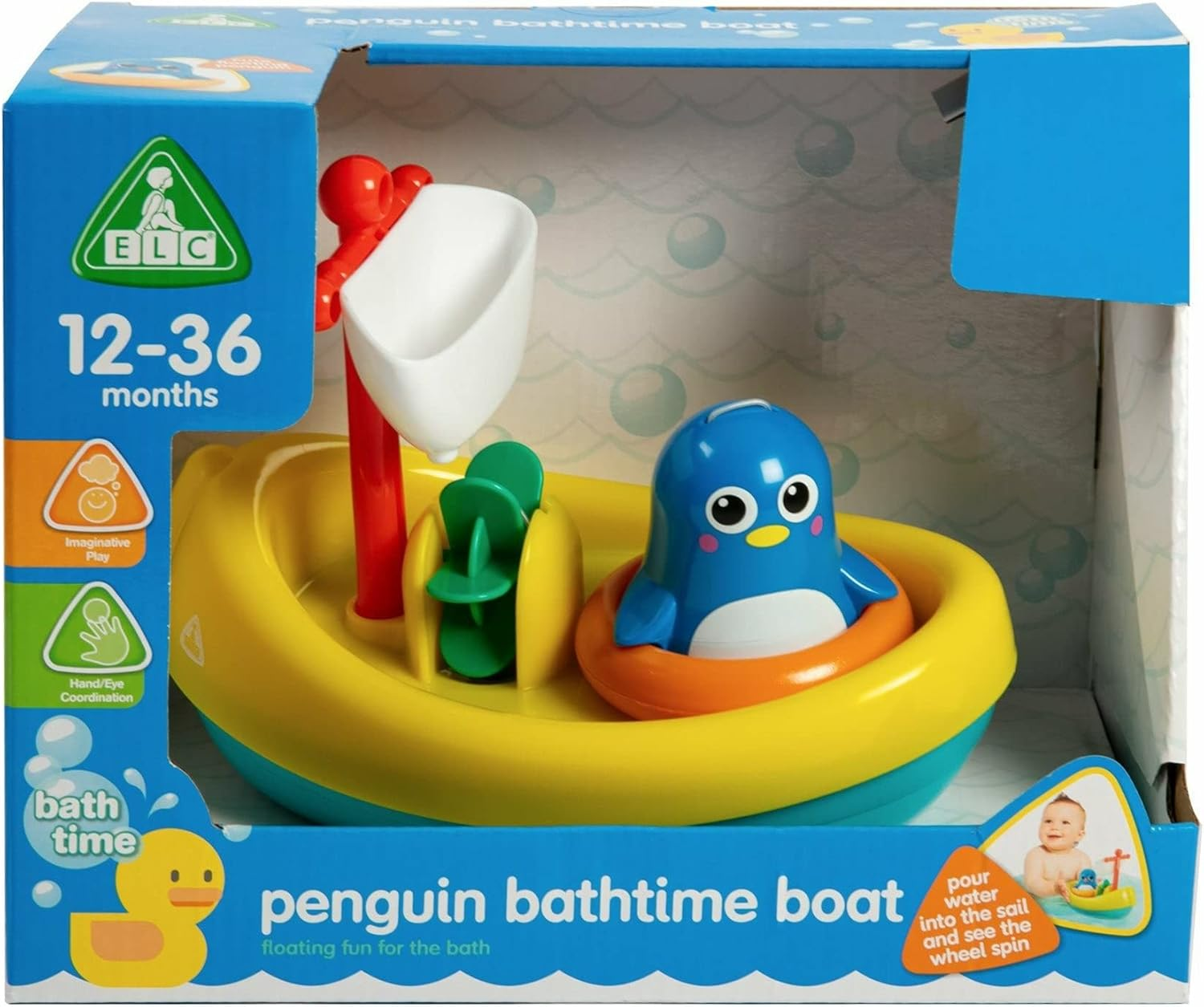 Early Learning Centre Penguin Bathtime Boat image number 3