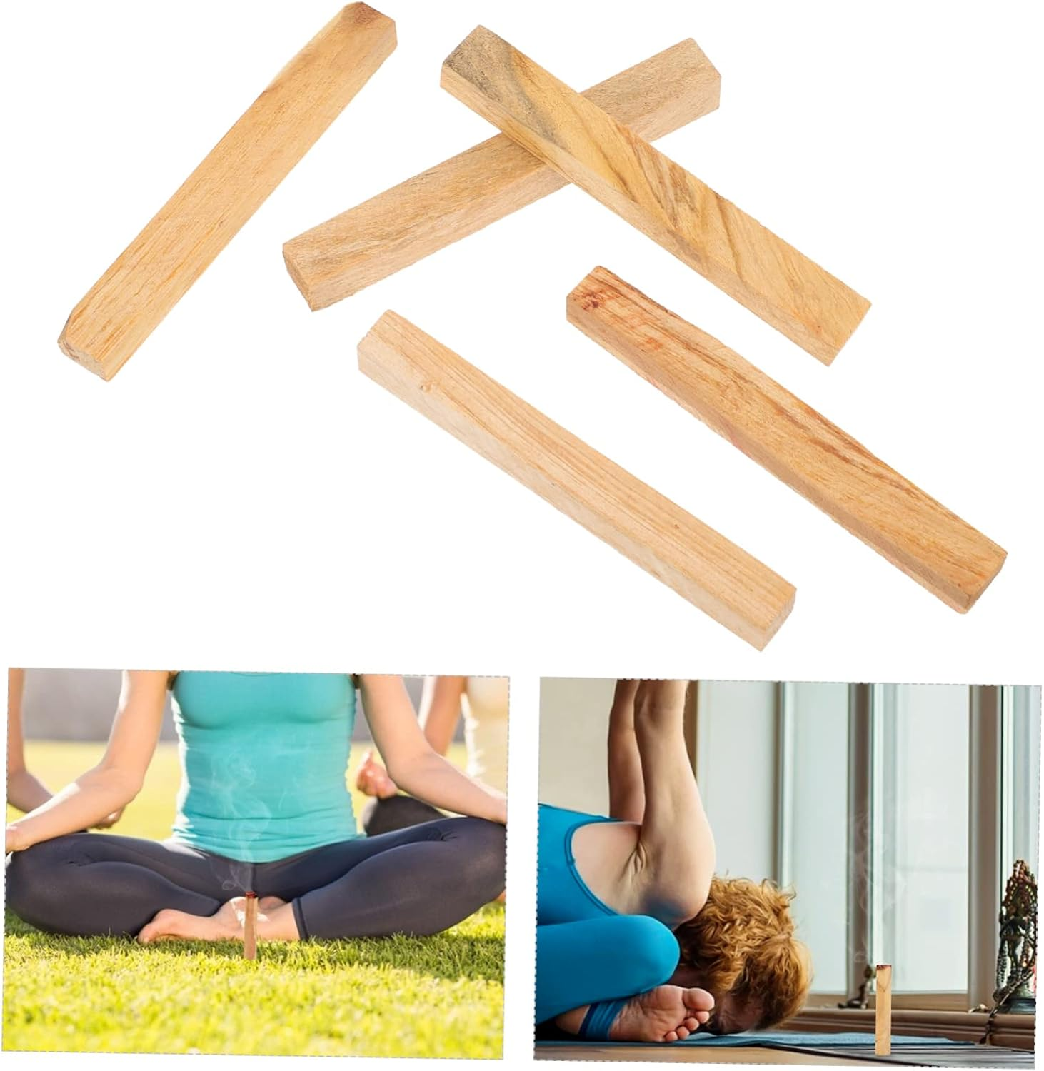 Yardenfun 5Pcs Santo Sticks Incense Stick Scent Stems Aromatherapy for Meditation image number 1