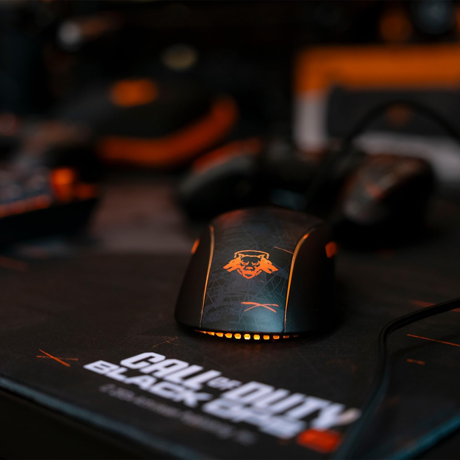 CORSAIR M75 Wireless RGB Call of Duty&reg;: Black Ops 6 Edition Lightweight Gaming Mouse &ndash; 26,000 DPI, 2.4Ghz Wireless, Bluetooth, USB, CORSAIR QUICKSTRIKE Buttons, Swappable Side Buttons &ndash; PC, Mac image number 3