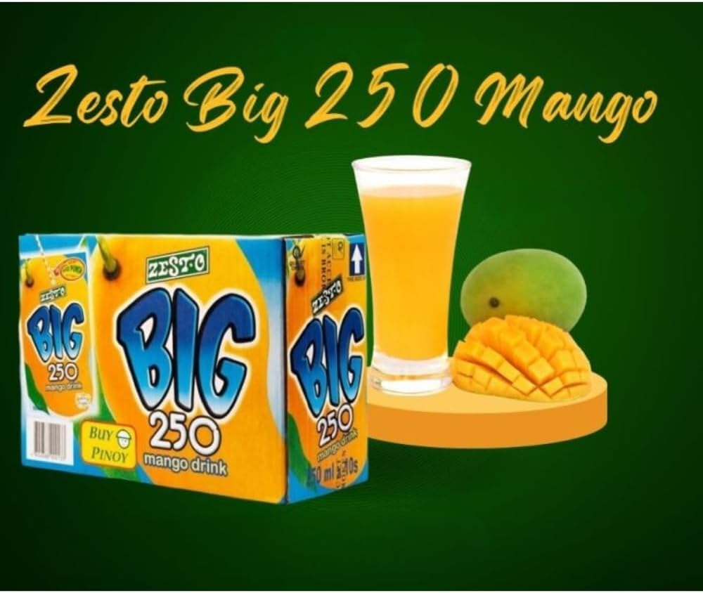 Zesto Big 250 Mango Drink 250Ml 10 Pack image number 1