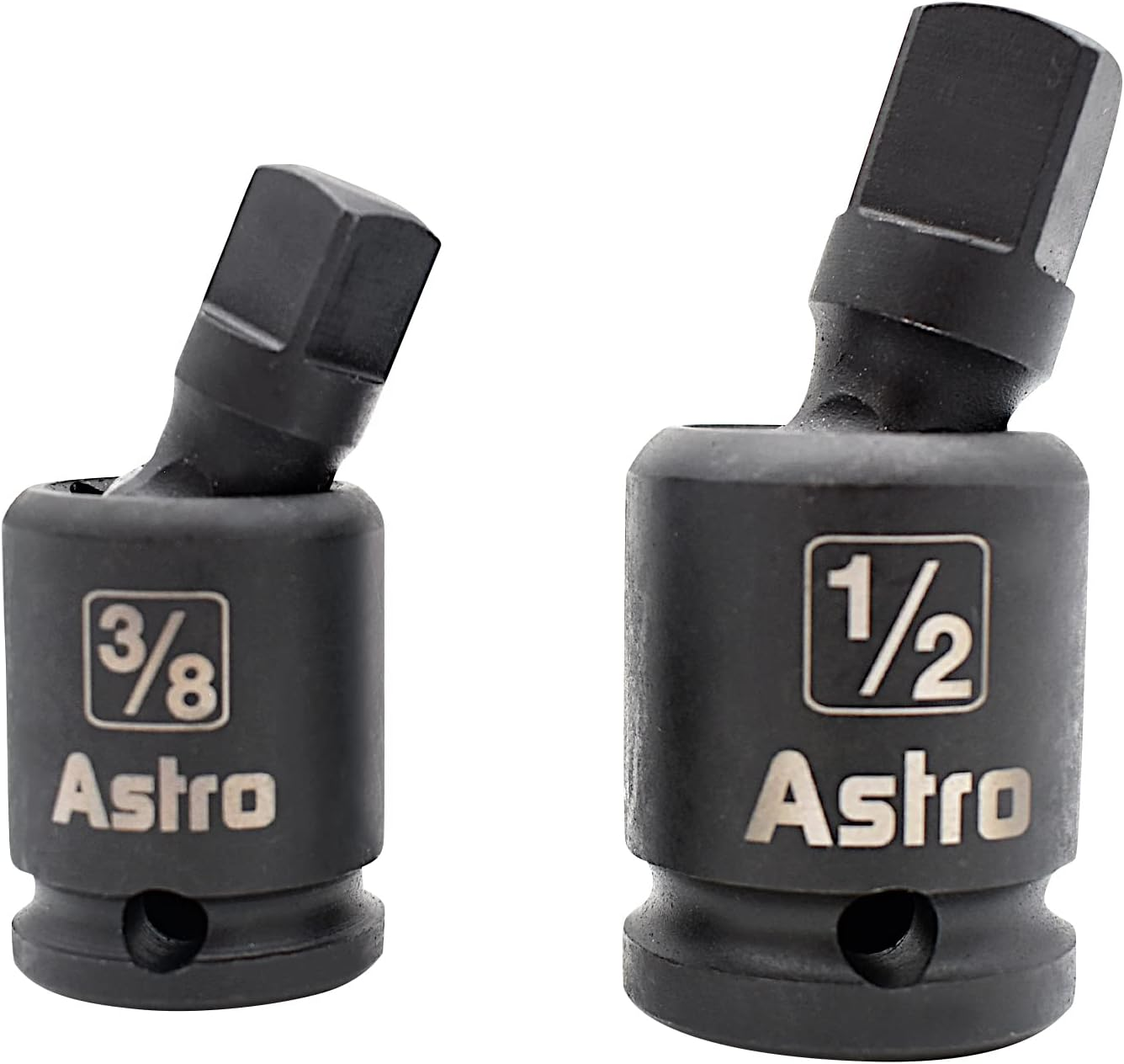 Astro Tools 78342 3/8" & 1/2" Pinless Universal Joint Impact Adapters