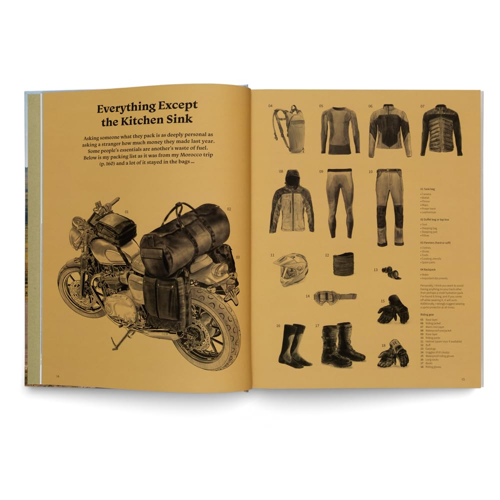 Riding in the Wild: Motorcycle Adventures off and on the Roads