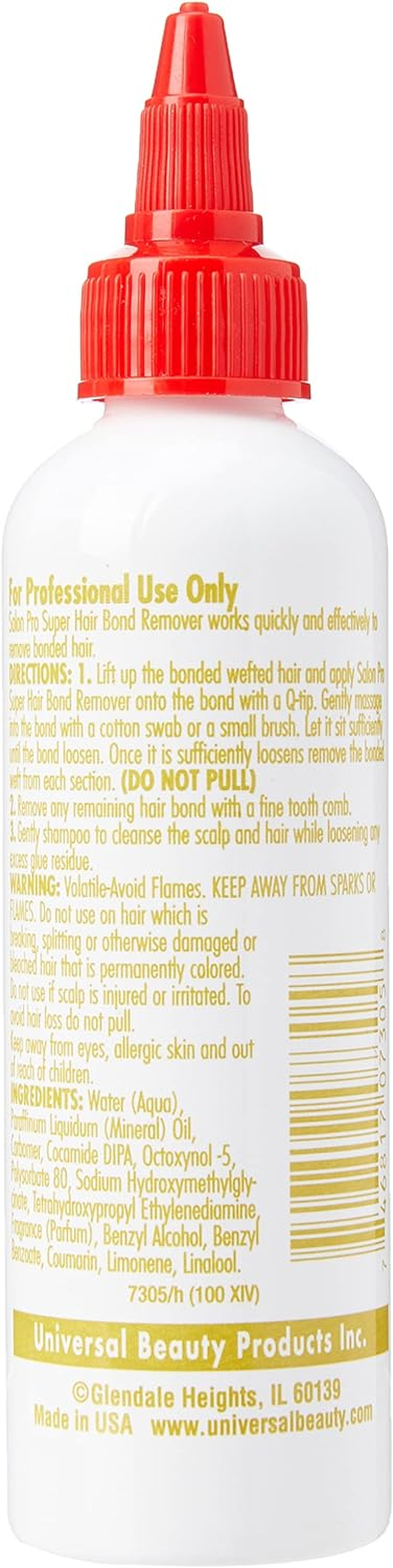 Salon Pro EXCLUSIVES Super Hair Bonding Remover Lotion 120Ml [SEALED] image number 2