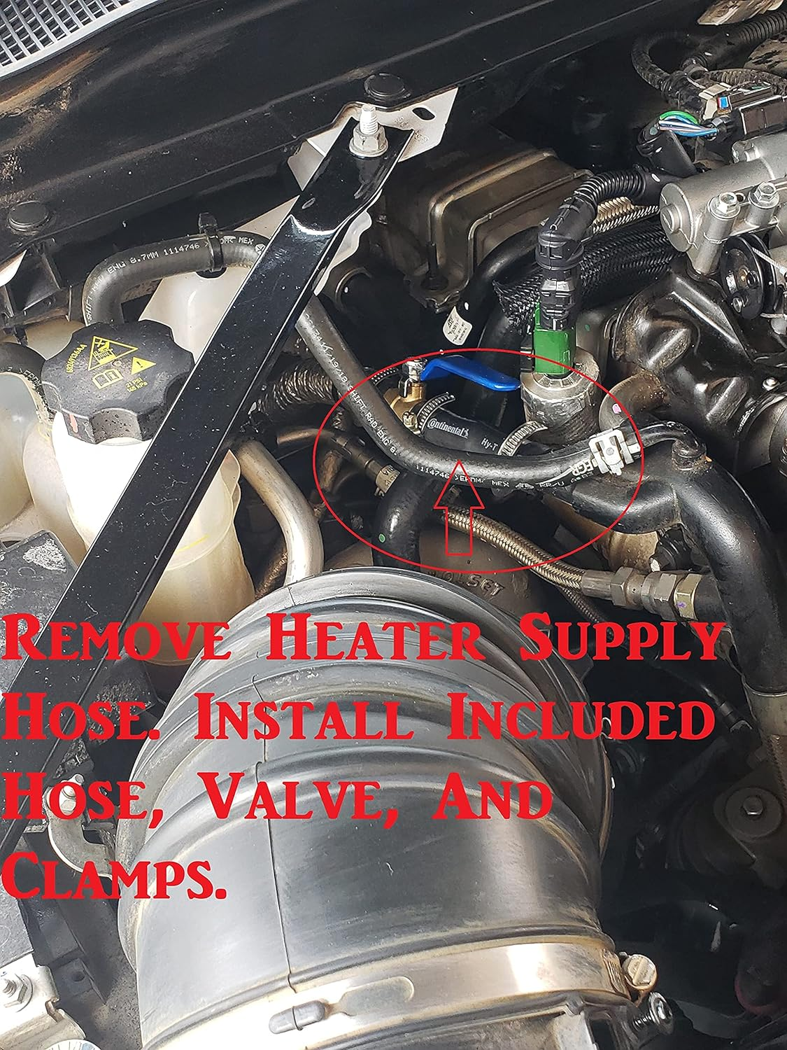Muzzys HEATER CORE BYPASS KIT, Universal, Fits MOST Vehicles and ALL 5/8" and 3/4" ID Heater Hoses. Easily Stop Flow to Your Heater Core with This Premium Hi Temp Hi Pressure By-Pass Kit image number 1