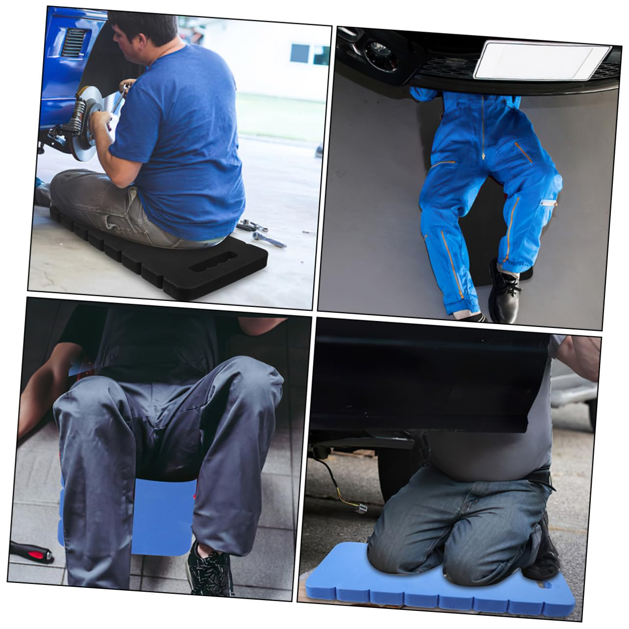 2Pcs Eva Kneeling Pads for Gardening Yoga Exercise Lightweight Water-Resistant Garden Pad - Assorted Color image number 6