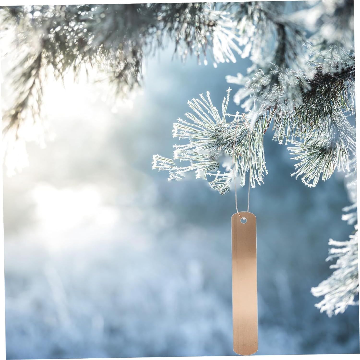 10Pcs Copper Plant Labels Reusable Metal Tags for Garden Markers Tree Id Tags for Easy Identification Greenhouses and Outdoor Gardens image number 4