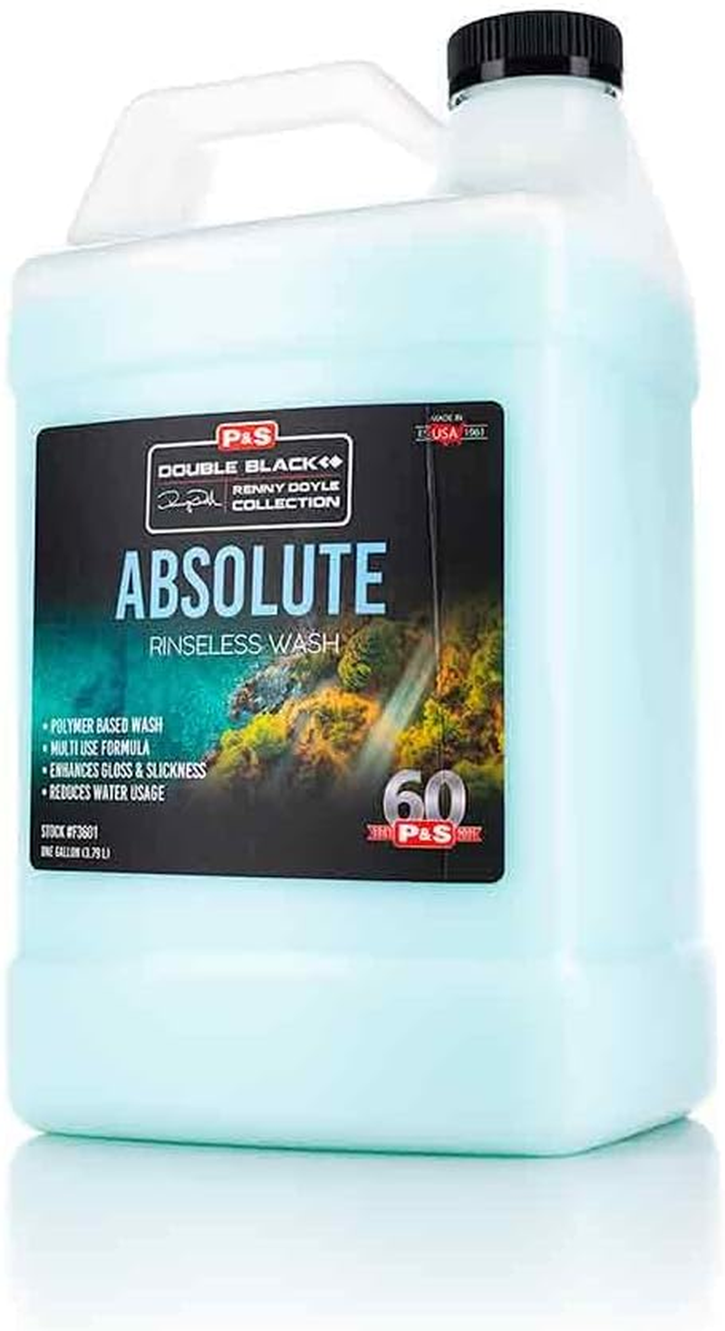 P & S Professional Detail Products - Absolute Rinseless Wash - Premium Soap Alternative; Emulsify Dirt; Softens Water; Safe on Paint, Coatings, Wraps, PPF (1 Gallon) image number 3