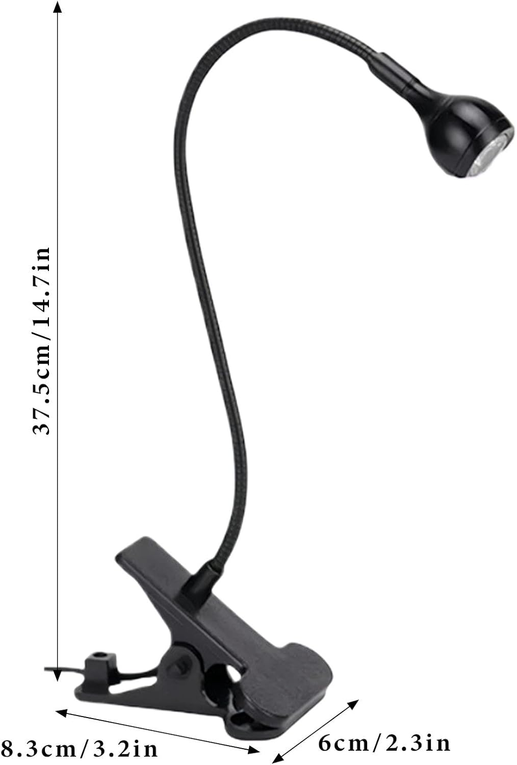 UV Light for Gel Nails, Clamp on Gooseneck UV Light for Nails, Small USB UV Lamp, Manicure Dryer, Home Salon Nail Accessories for Women Girls image number 5