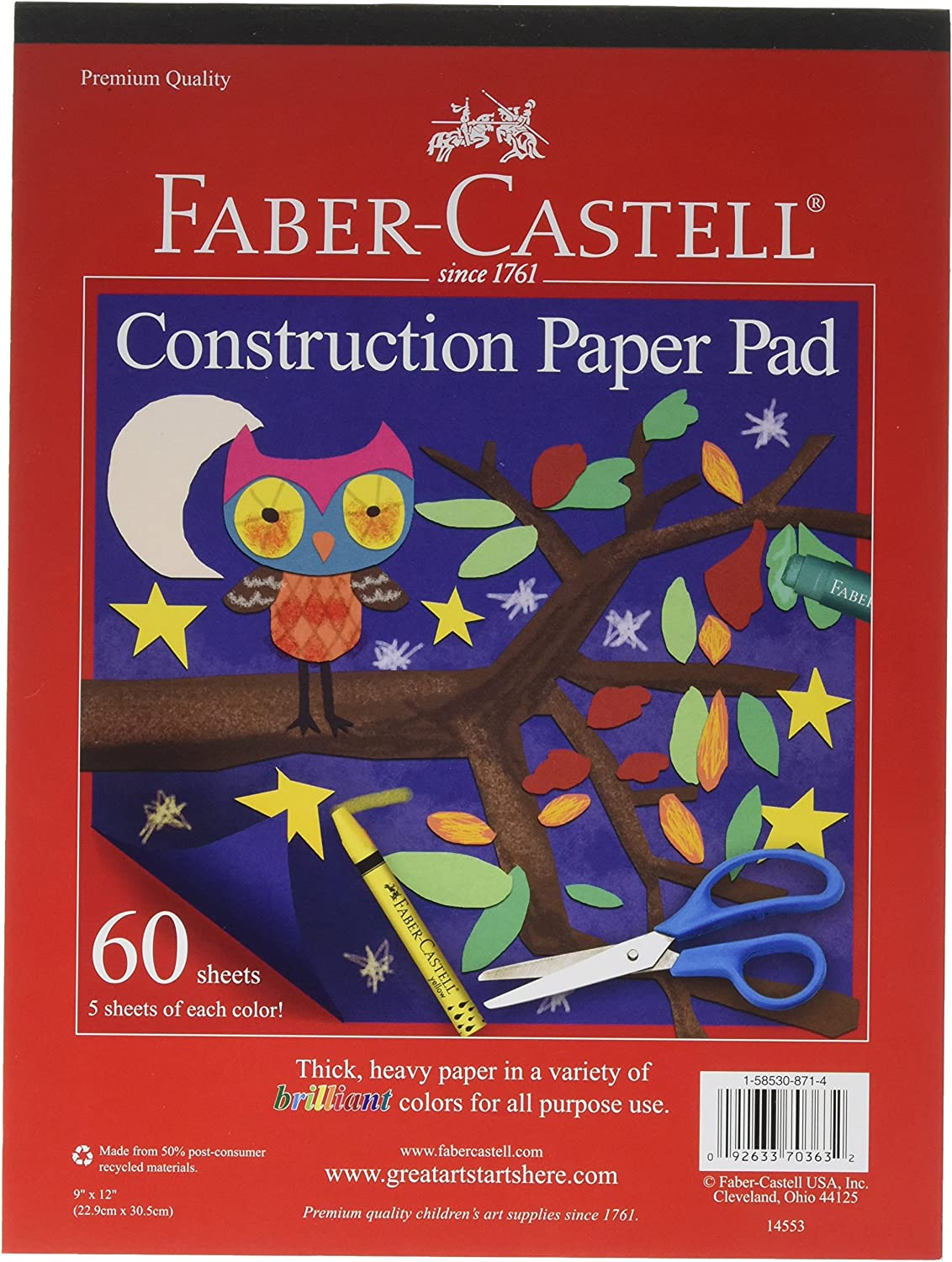 Faber-Castell Watercolor Paper Pad - 15 Sheets (9 X 12 Inches) image number 2