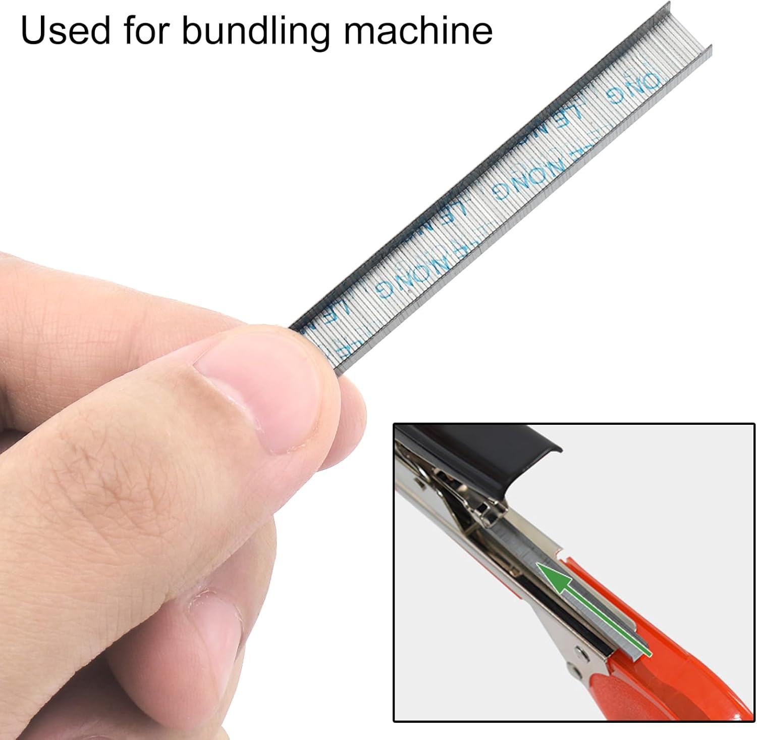 Replacement Staples Tapener Parts 1/4 Inch Length 210 per Strip 26/6 Standard Staples for Staplers, 10,000 General Purpose Staples image number 2