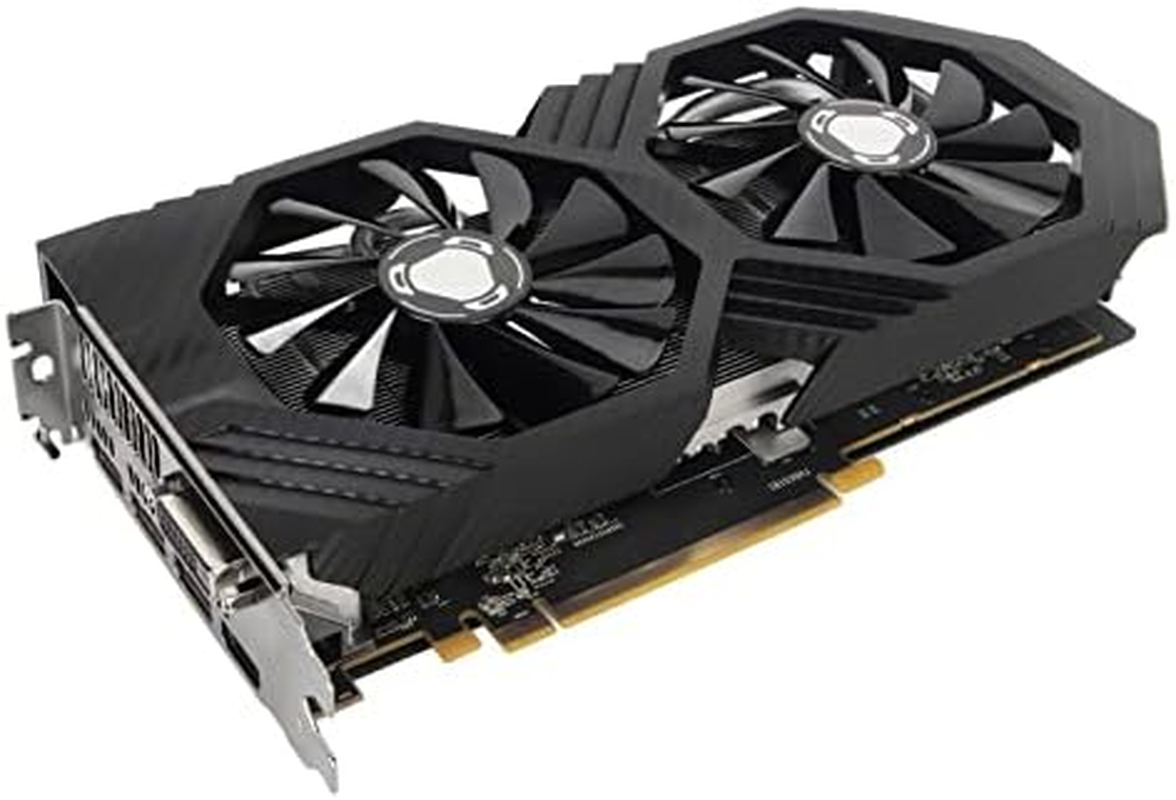 8GB GDDR5 Graphics Card 256Bit 3D API Desktop Computer PCI E Interface Dual Fans Heat Dissipation with HD DP and DVI Output image number 3