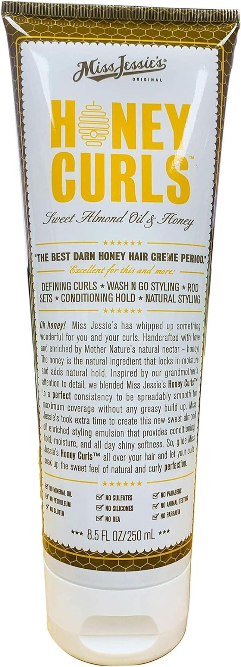 Miss Jessie'S Honey Curls by Miss Jessies for Unisex - 8.5 Oz Emulsion, 251.38 Millilitre image number 2
