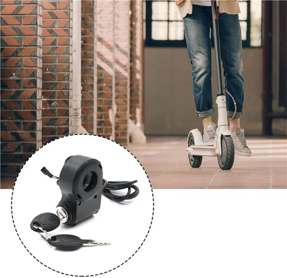 E-Bike Lgnition Lock Key Thumb Throttle Switch Power for KUGOO M4 M5/X-Iao Mi M365 Universal Electric Scooter Accessories image number 2