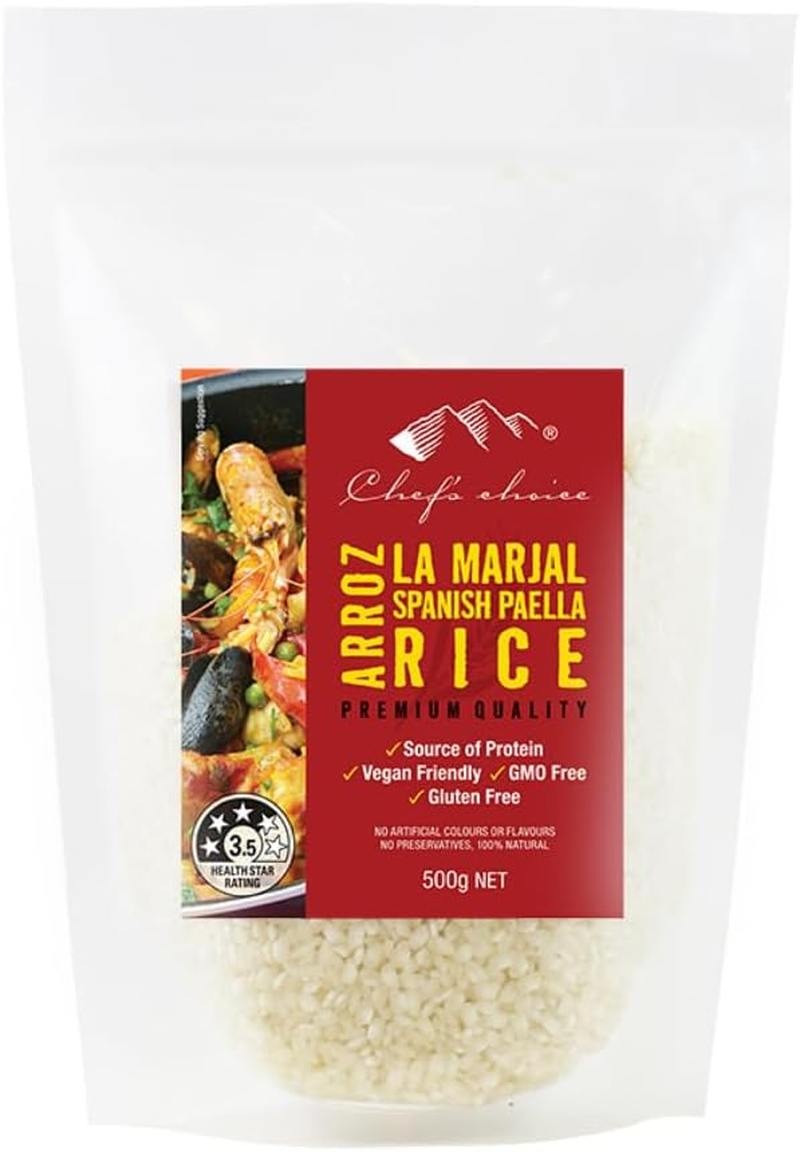 Chef'S Choice La Marjal Spanish Paella Rice 500G image number 1