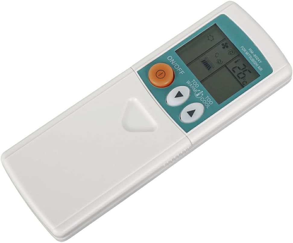 RM-8024Y Remote Control Durable White Controller Conditioning A/C Regulator Universal Easy to Use Replacement image number 5