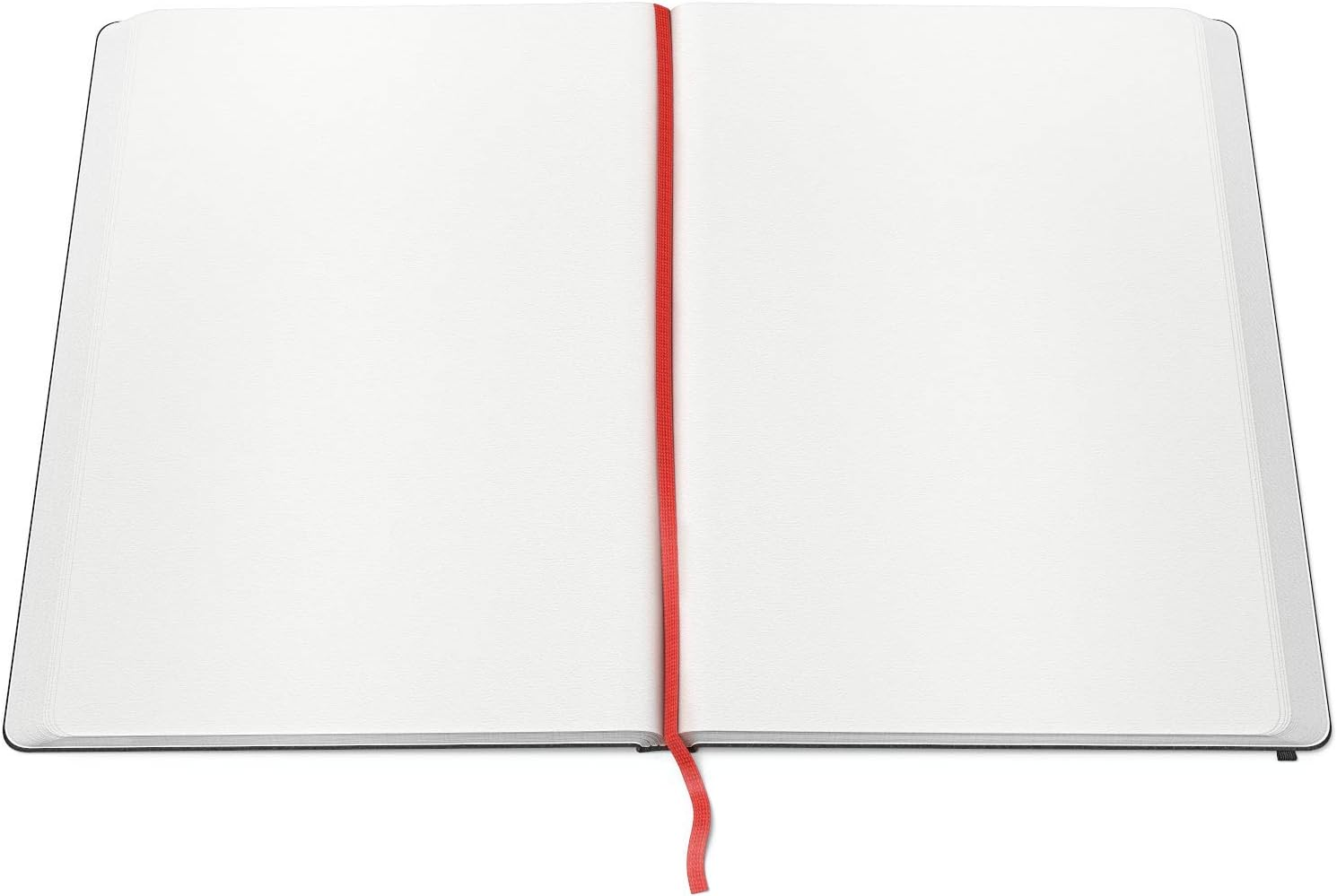 ARTEZA 8.3X11.7 Sketch Book, Pack of 2 Notebooks, 100 Pages per Pad, 118Lb/175Gsm, Hardcover Journals with Bookmark Ribbon, Expandable Inner Pocket, and Elastic Strap, for a Variety of Dry Media image number 2