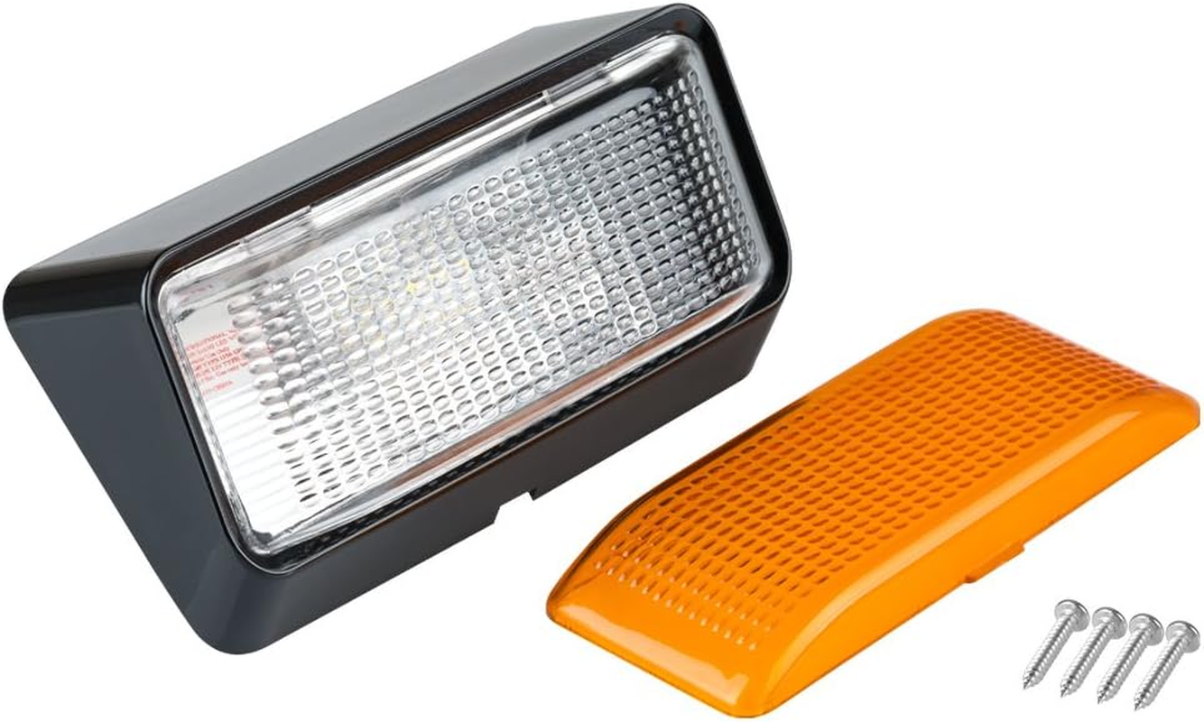 Lumitronics LED RV Exterior Porch Light with On/Off Switch and Removable Lenses. Perfect outside Replacement 12V Lighting for Rvs Motorhomes Campers 5Th Wheels Trailers.
