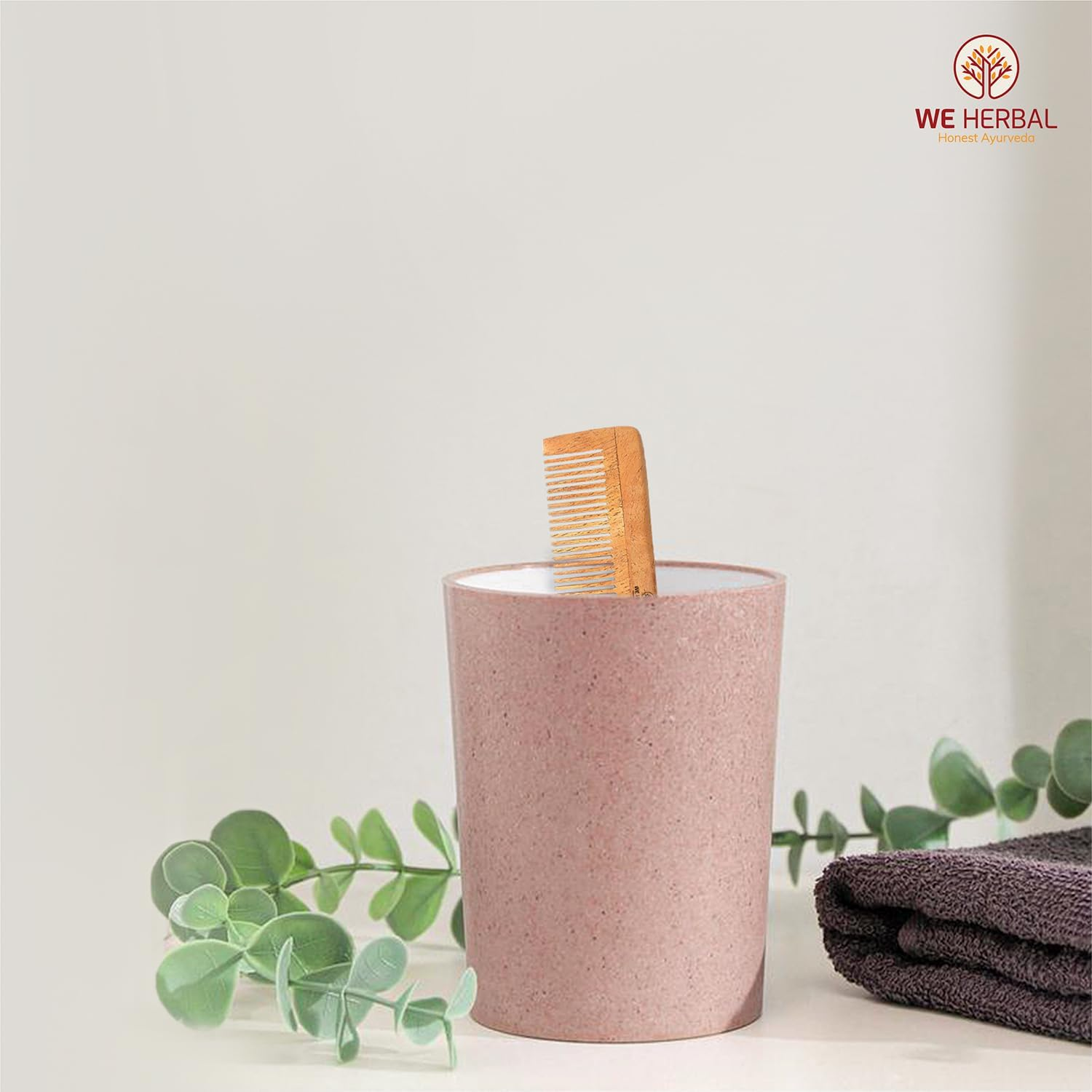 Pocket Bamboo Comb for Hair Care | Eco-Friendly & Anti-Static | Compact & Portable | Suitable for All Hair Types image number 3