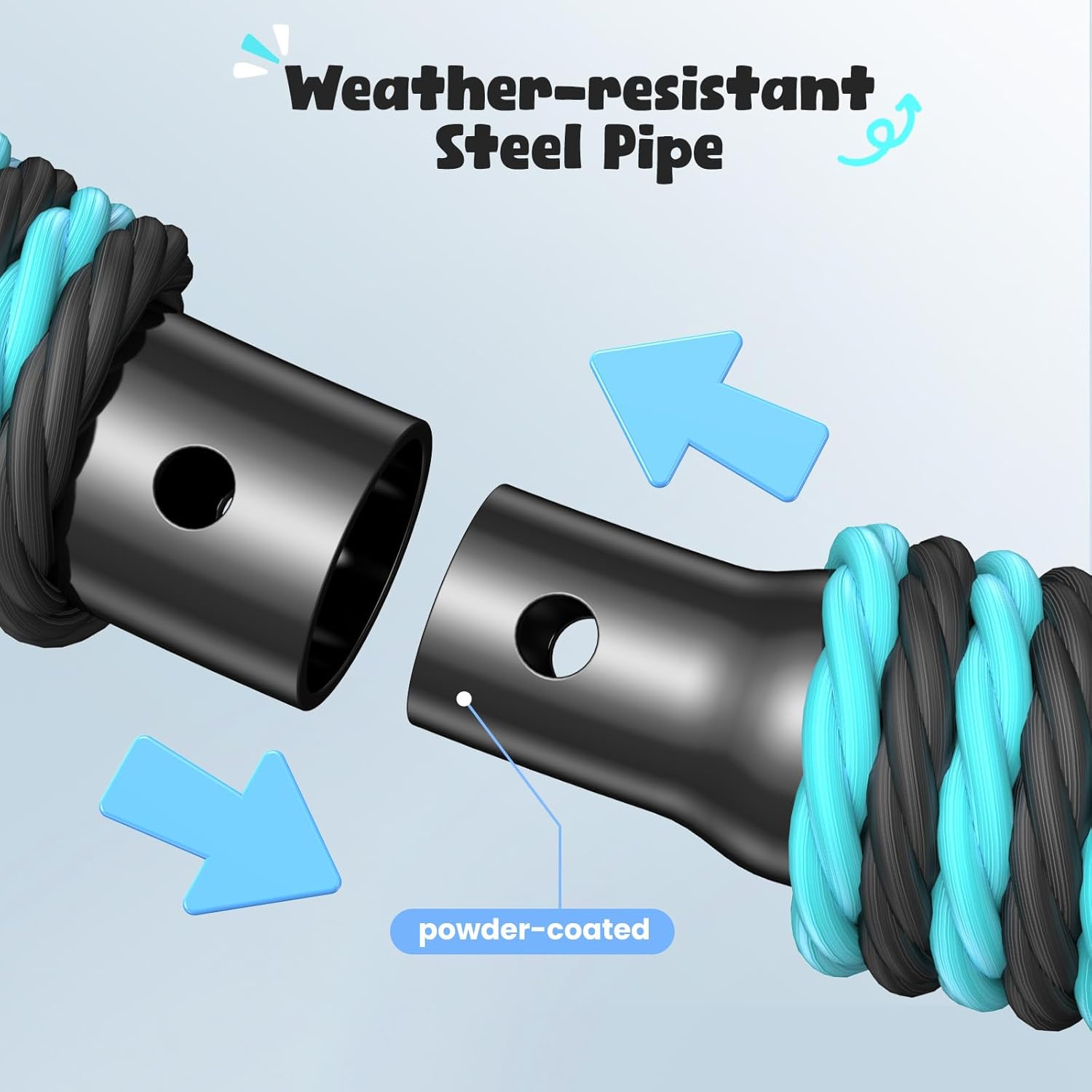 Trekassy 750Lbs Spider Web Saucer Tree Swing 40 Inch for Kids Adults, Outdoor Net Swing with Steel Frame and 2 Hanging Straps-Green image number 3