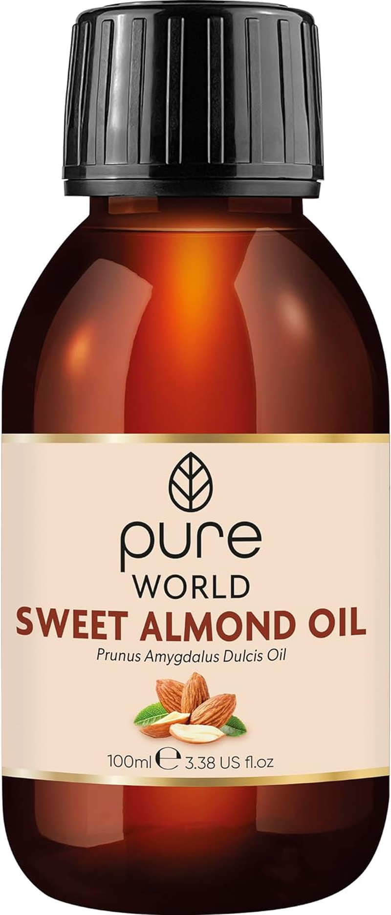Pure World Almond Oil, 100) (Almond Oil, 100ML) image number 6