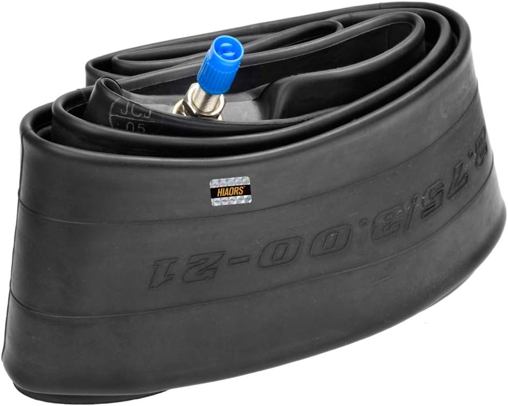 HIAORS 2.75/3.00-21 off Road Motorcycle Inner Tubes with Staight Valve Stem for 90/80-21, 90/90-21, 100/80-21 Chinese Dirt Bikes, Pit Bikes, Trail Bikes Pack of 2 image number 2