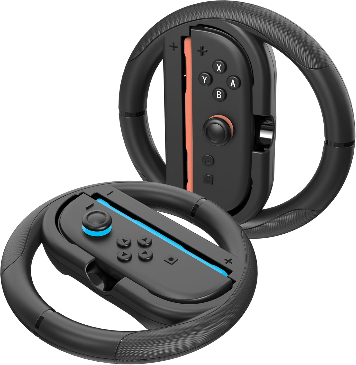Powerwave Steering Wheel Twin Pack for Nintendo Switch 2, Fit Either Joy-Con, Ergonomic Design, SL and SR Buttons image number 2