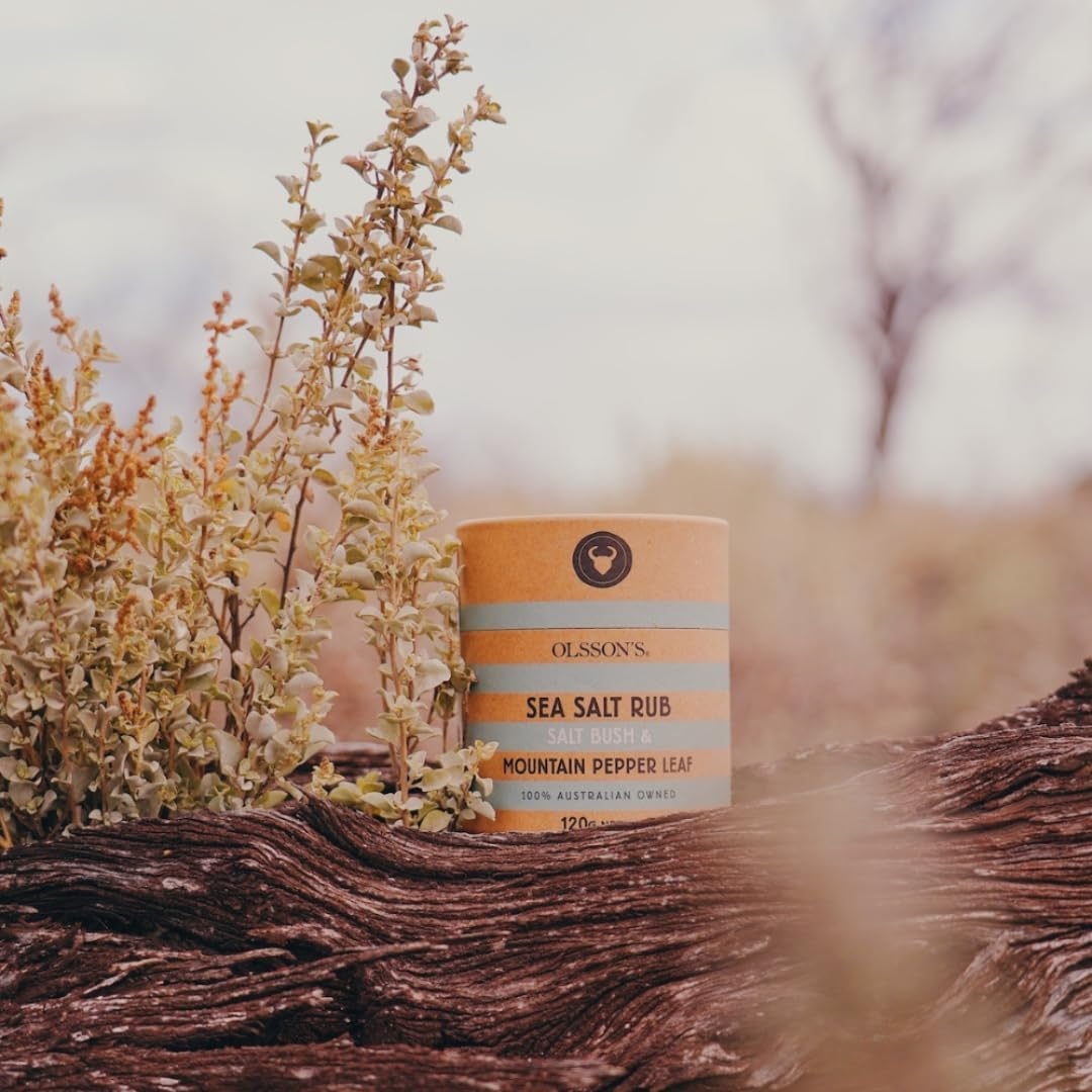 Olssons Salt Bush & Mountain Pepper Leaf Sea Salt Rub 120 G image number 6