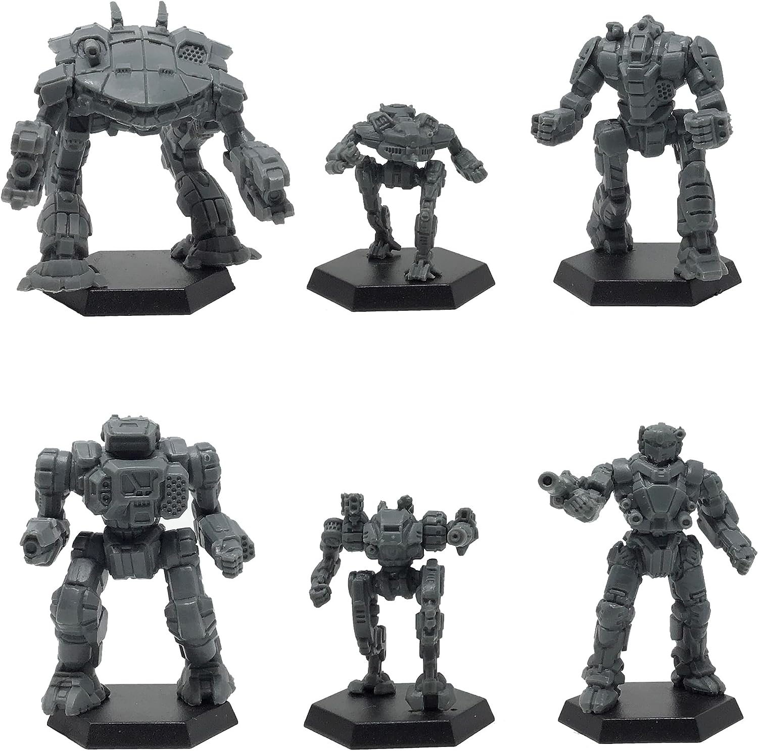 PSI Battletech Comstar Command Level Unpainted Miniature Toys image number 6