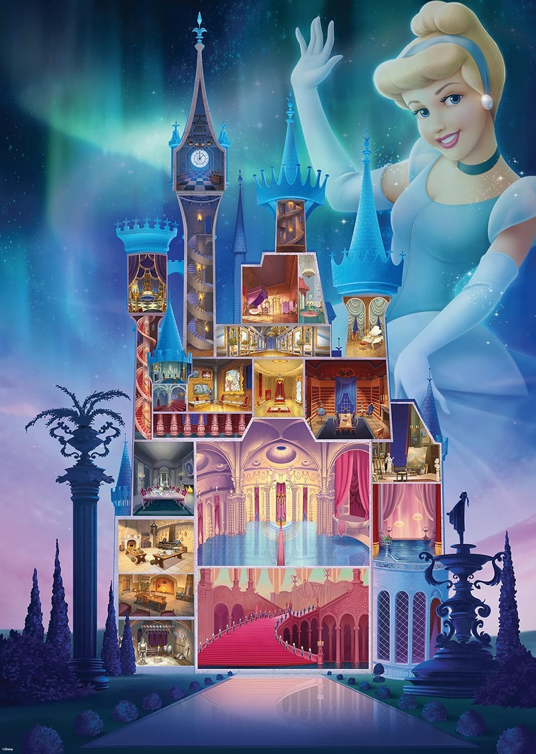 Ravensburger Disney Castles Cinderella 1000 Piece Jigsaw Puzzle for Adults & Kids &ndash; Premium Quality, Softclick Technology image number 1