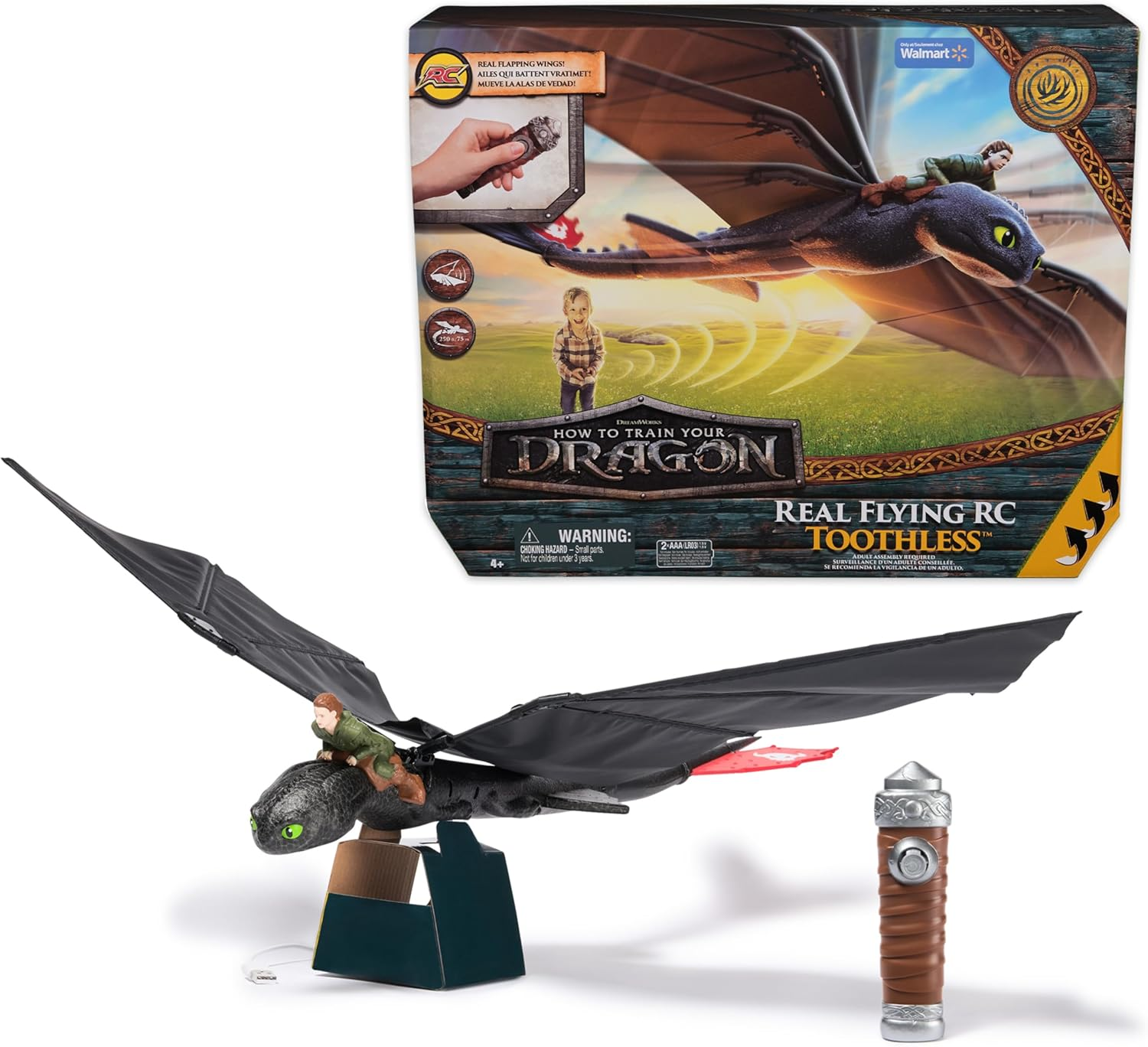 Dragon'S Movie Real Flying Toothless Radio Control image number 6