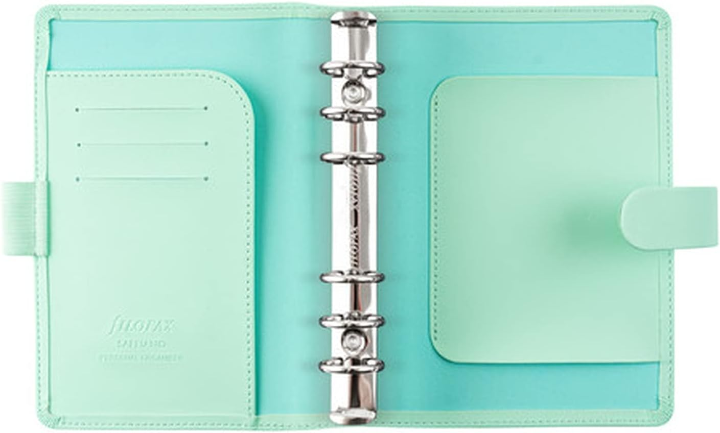 Filofax Saffiano Personal Organiser, Neo Mint image number 5