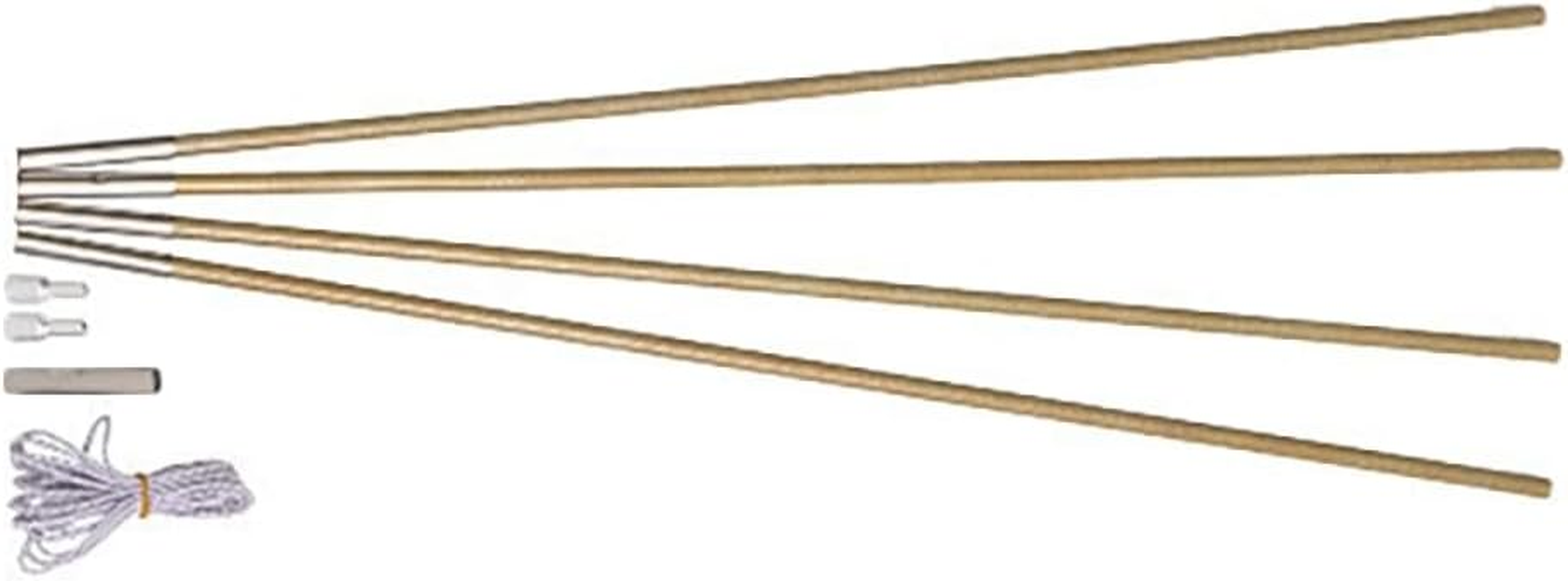 Oztrail Fibreglass Tent Pole Kit, 11 Mm Size