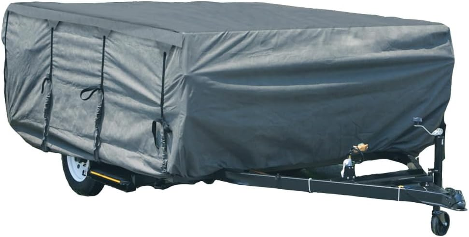 GEARFLAG Pop-Up Camper Cover Fits 14' - 16' Reinforced Windproof Side-Straps, Anti-Uv Water-Resistance Heavy Duty Triple Layers for Trailer RV (Fits 14' - 16') image number 5