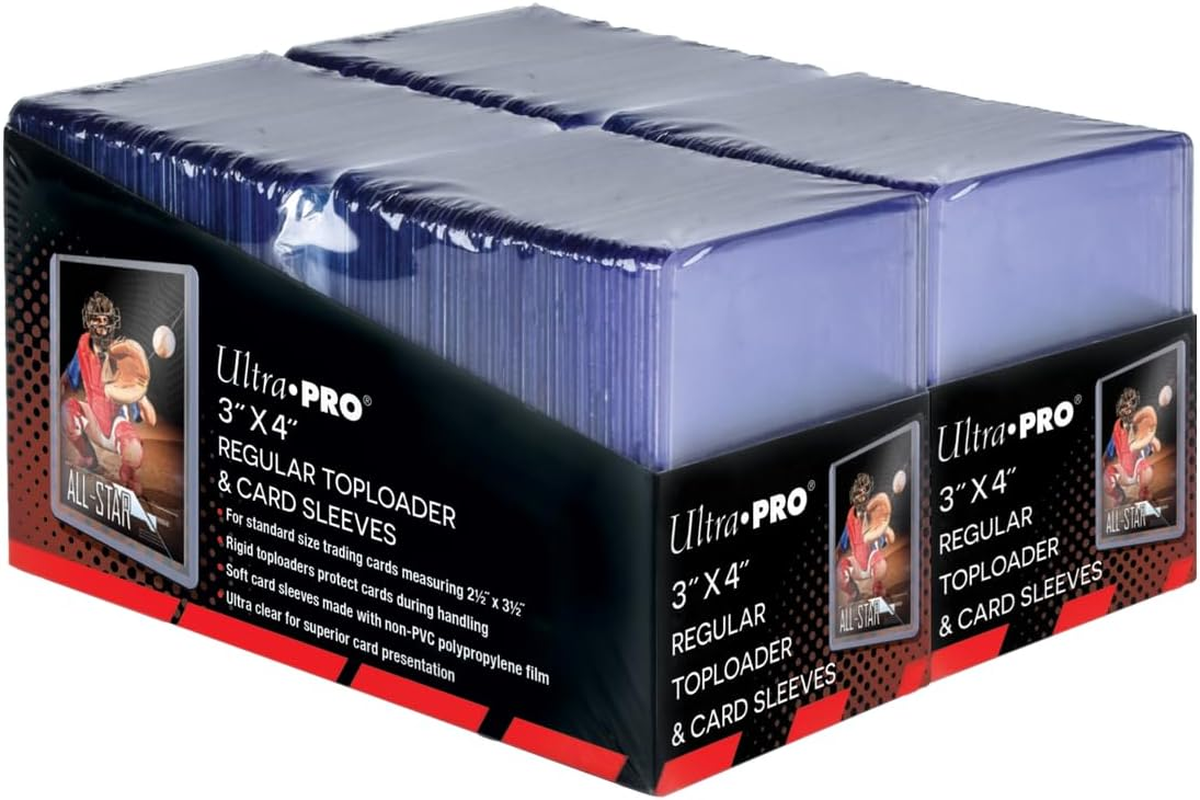 Ultra Pro 3" X 4" Trading Card Toploader & Card Sleeve Bundle (200 Ct.) image number 4