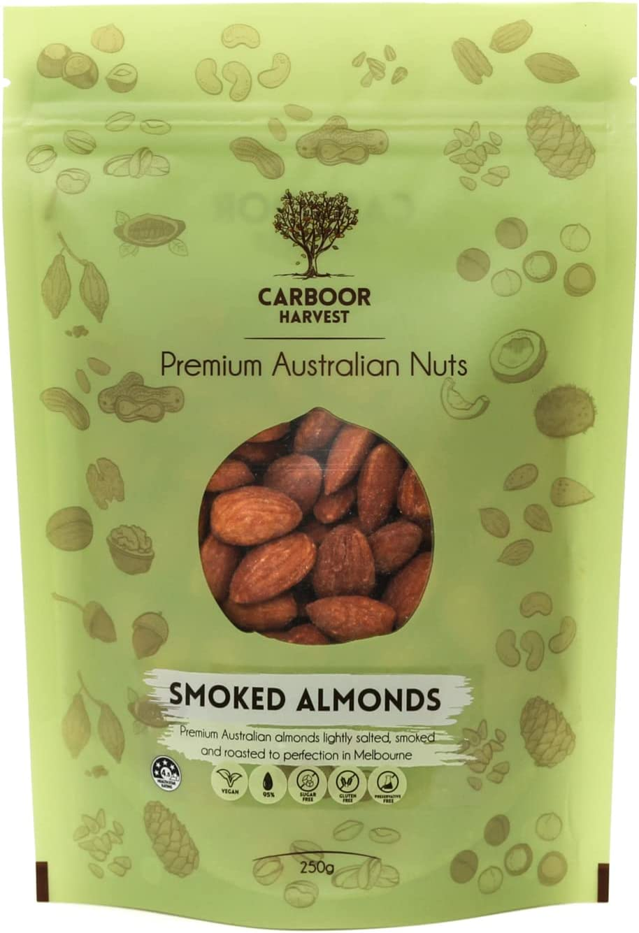 Carboor Harvest Smoked Almonds 250 G image number 1