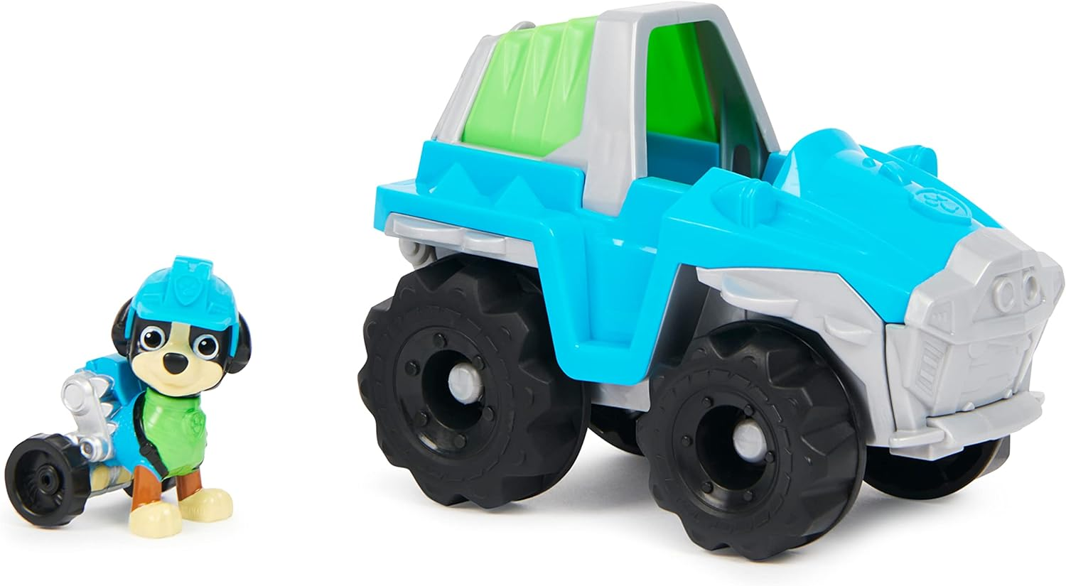 PAW Patrol, Rex&rsquo;S Dinosaur Rescue Vehicle, Toy Truck with Collectible Action Figure, Sustainably Minded Kids&rsquo; Toys for Boys & Girls Aged 3 and Up