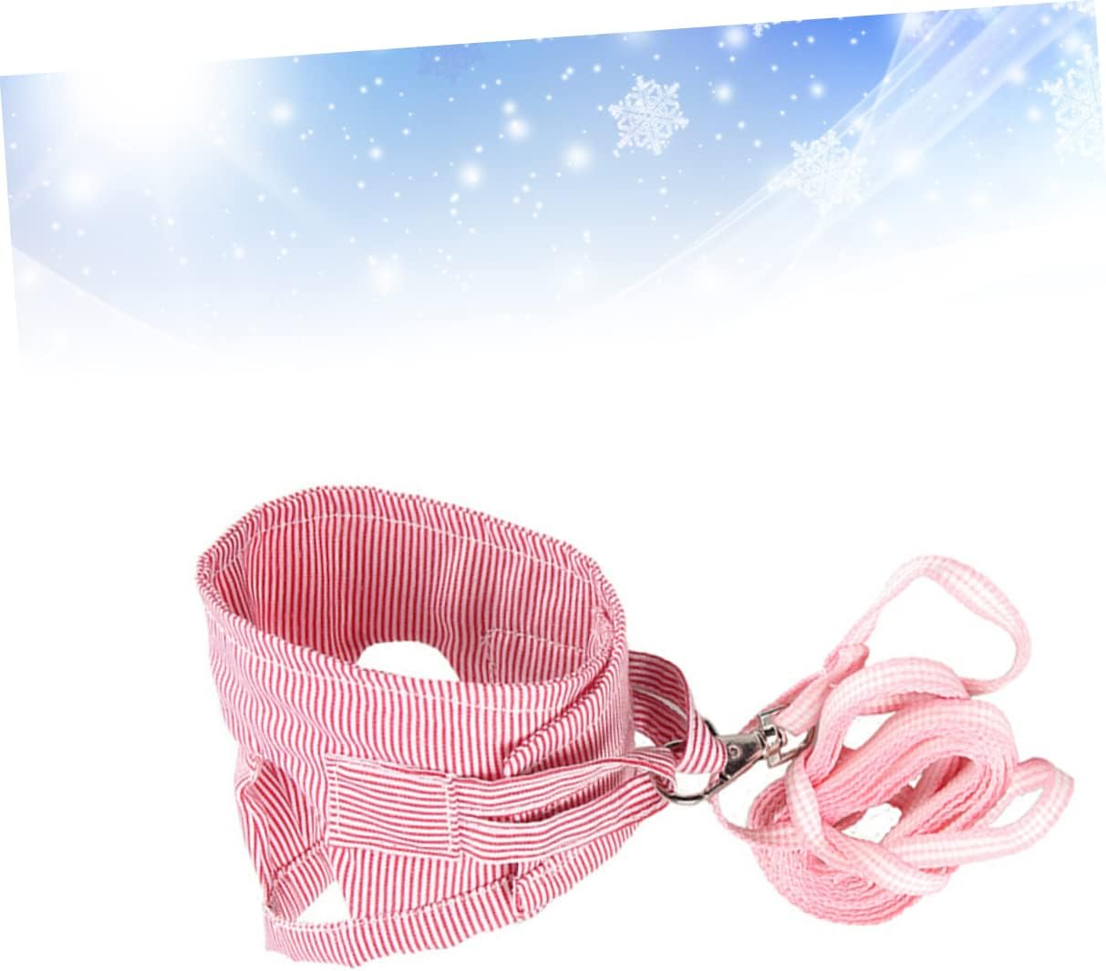 Minkissy 3Pcs Small Pet Chest Strap Leash for Hedgehog and Guinea Pig Pet Pulling Rope Harness S for Outdoor Walks and Indoor Playtime image number 1