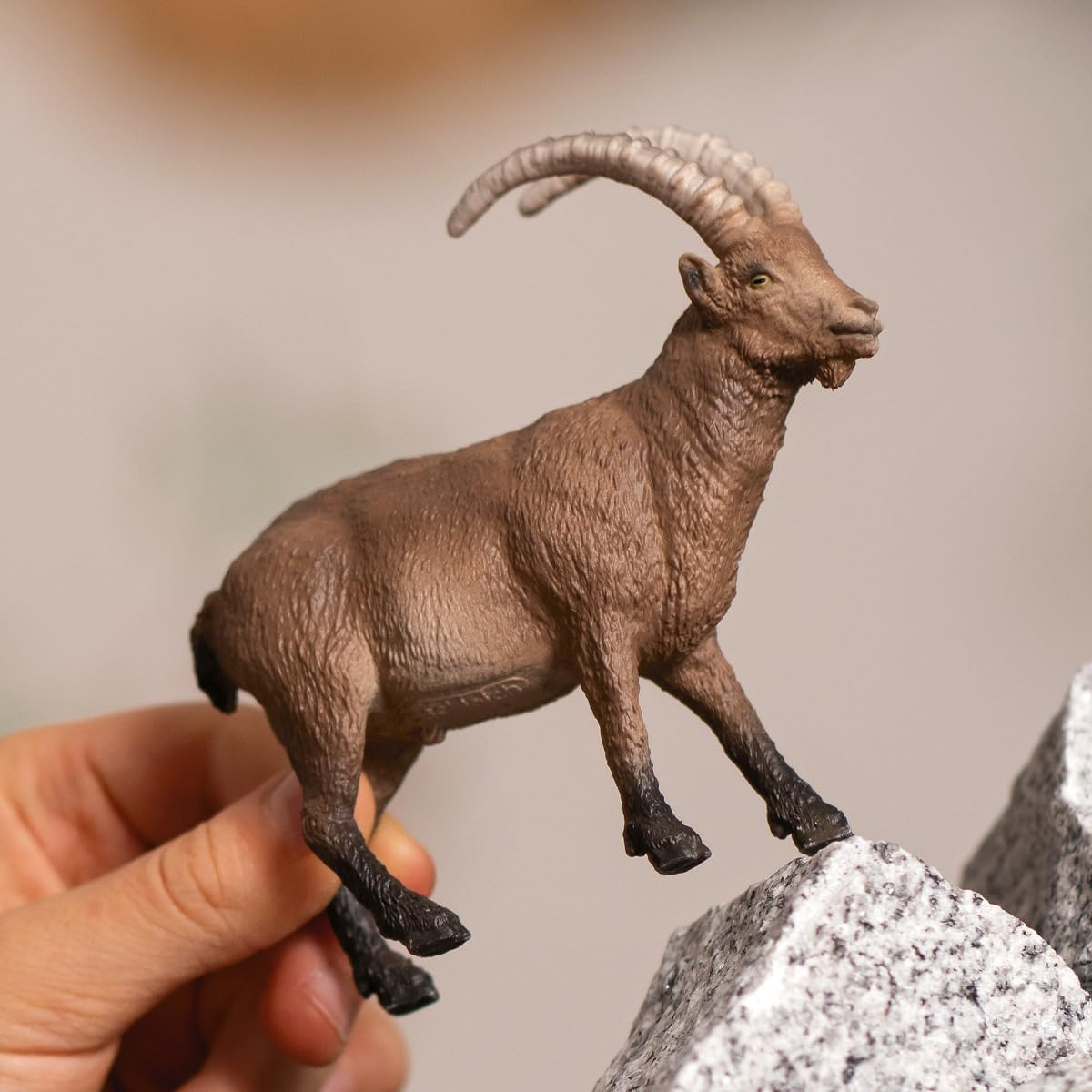 Schleich Wild Life - Wild Animal Toy Capricorn Figurine - Kids and Toddlers Ages 3+ image number 2