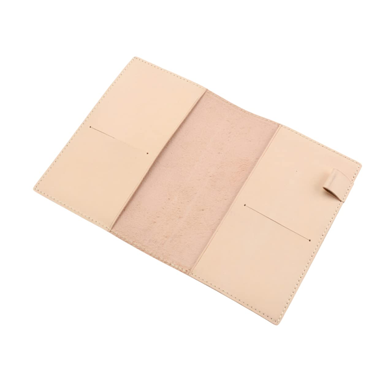 COHEALI Leather Journal Cover A6 Refillable Leather Bound Notebook Cover with Card Slots and Pen Holder for Travelers Writers image number 2