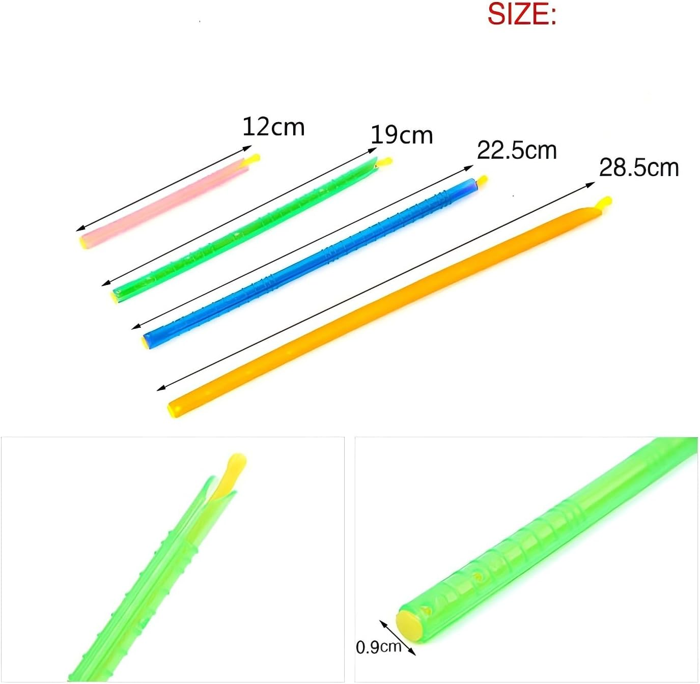 HIGHROCK Pack of 16 Sealing Clips for Bags,Bag Sealer Sticks, Kitchen Plastic Bag Clips, Sealing Clips, Reusable Sealing Sticks for Food Storage image number 4