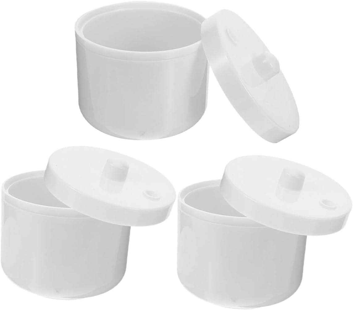 Gatuida 3Pcs Nail Tool Cleaner Box with Fast Soaking Bowl Plastic Manicure Storage Container Portable Compact Organizer for Nail Salons and Home Use image number 5