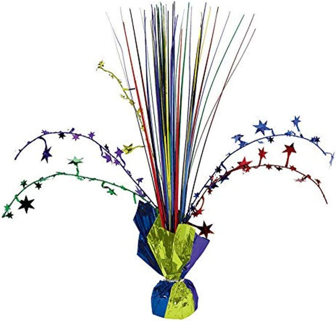 Foil Spray Centrepiece - Gold