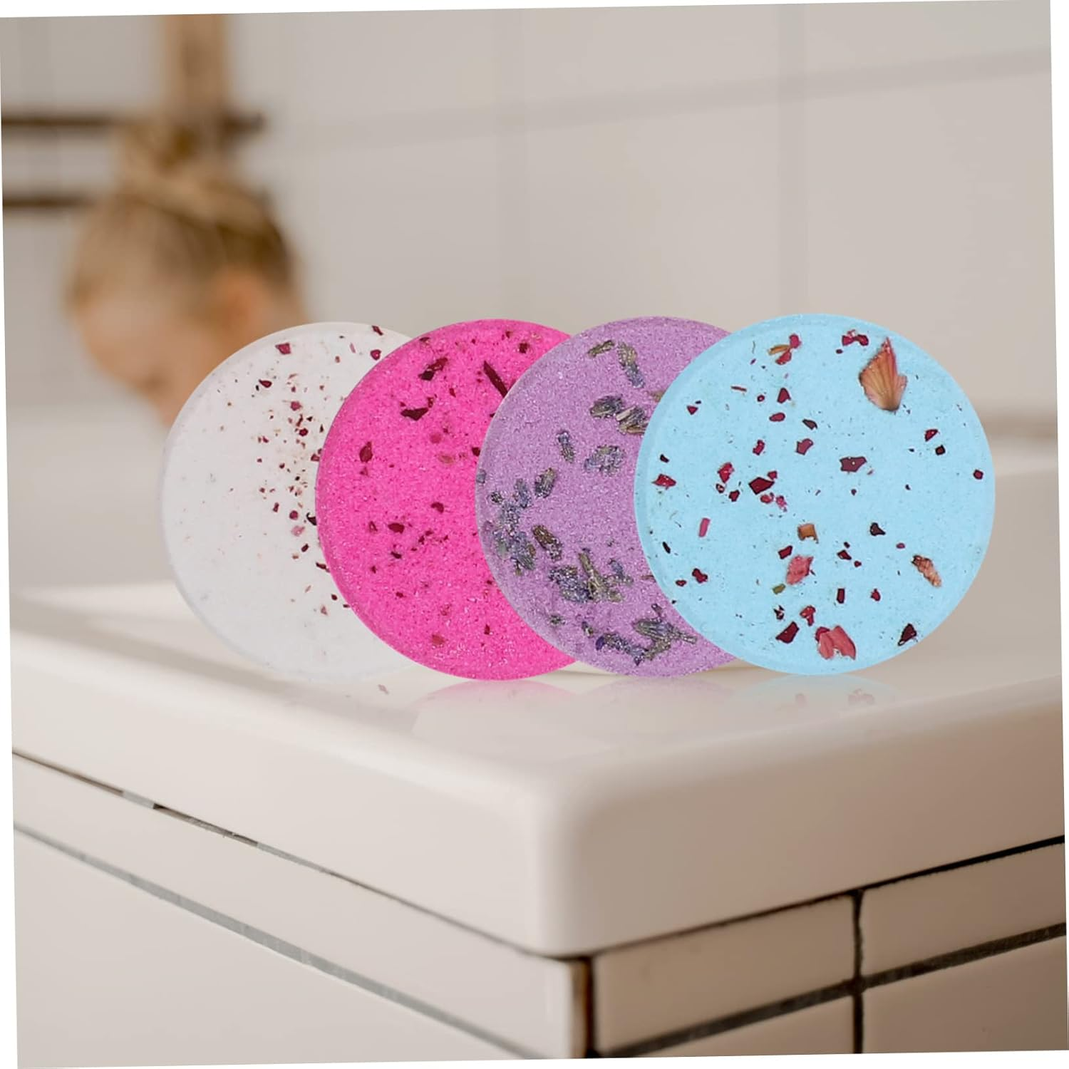 8Pcs Shower Steamers Pack Essential Oils Aromatherapy Tablets for Relaxation and Scented Shower Tablets for Spa-Like image number 3