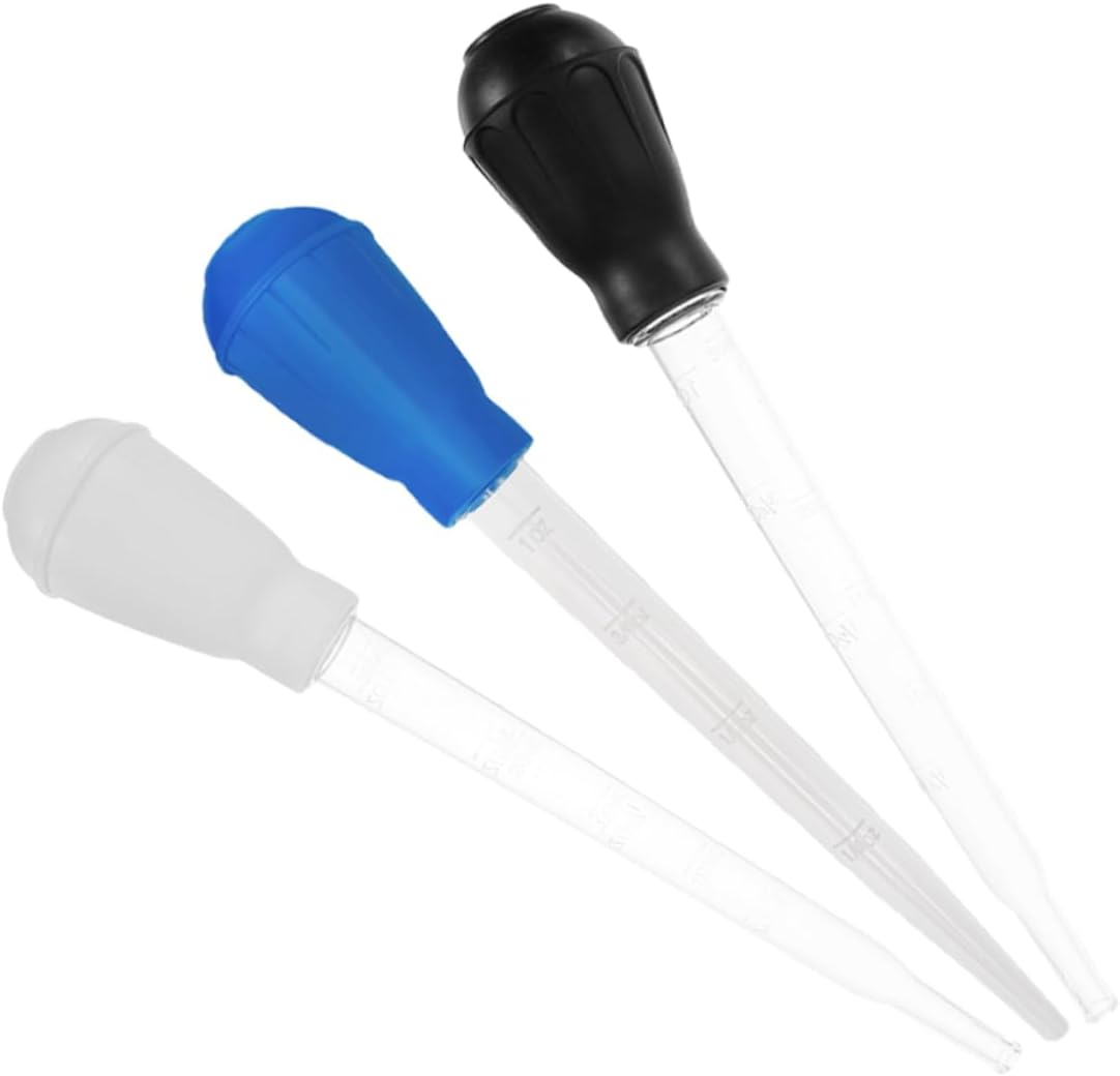 Plant Saucer Water Absorber and Water Tool Gardening Equipment Plastic Sturdy Suck Tube 3Pcs Set for Convenient and Use in Gardening image number 1