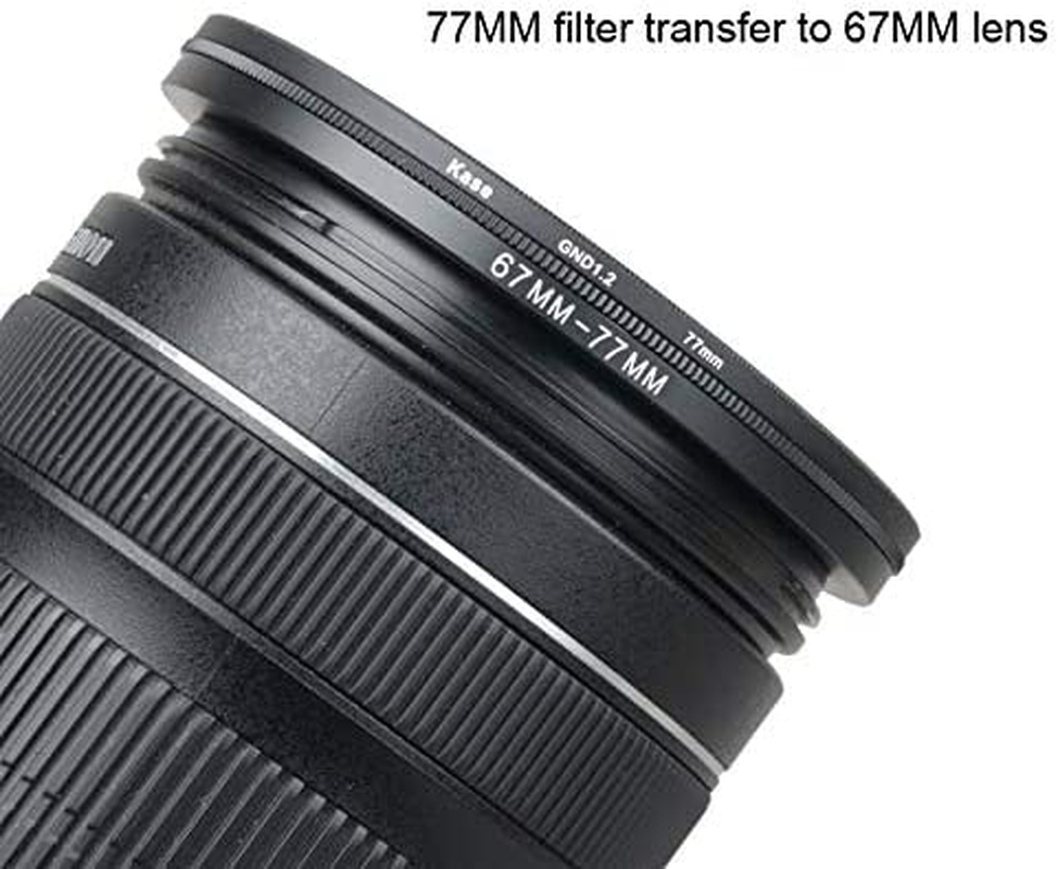 67Mm-82Mm Step up Ring [ 67Mm Lens to 82Mm Filter], FANZR Camera Lens Filter Adapter Ring, Premium Aluminum (2 Packs) image number 3